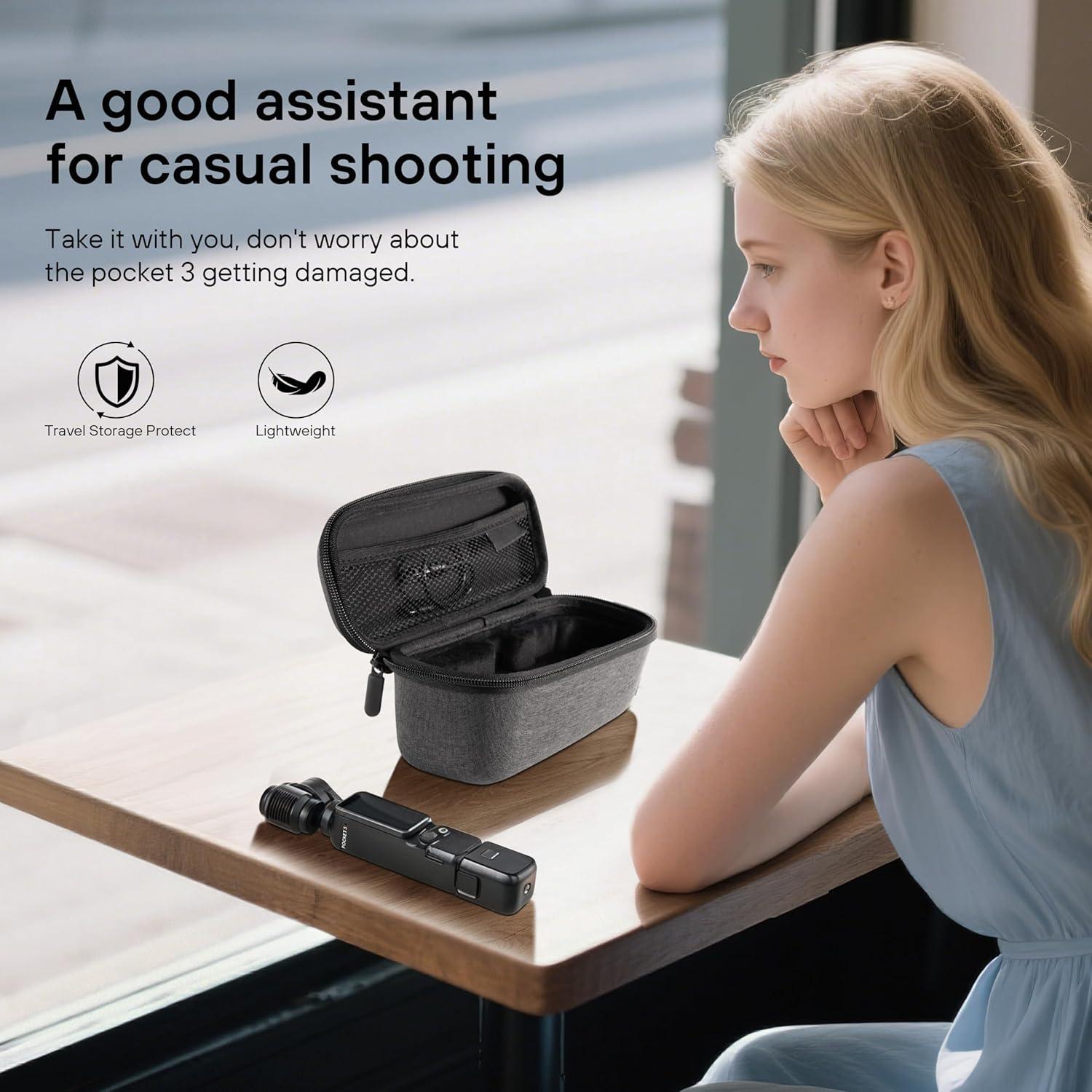 Funda Doble Capa STARTRC para DJI Osmo Pocket 3 - Almacenamiento Portátil