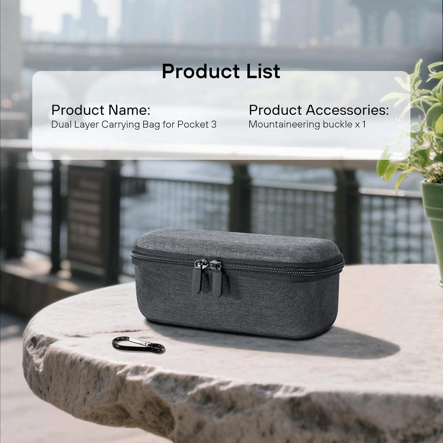 Funda Doble Capa STARTRC para DJI Osmo Pocket 3 - Almacenamiento Portátil