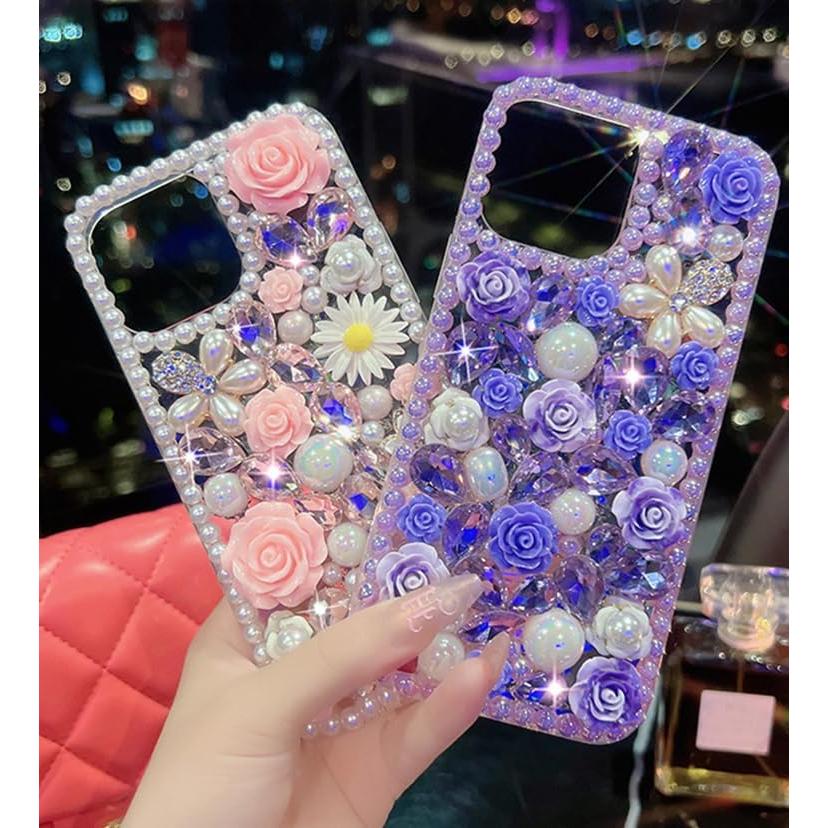 Funda Brillante Rosa para Moto G Power 5G 2024 - SupShop