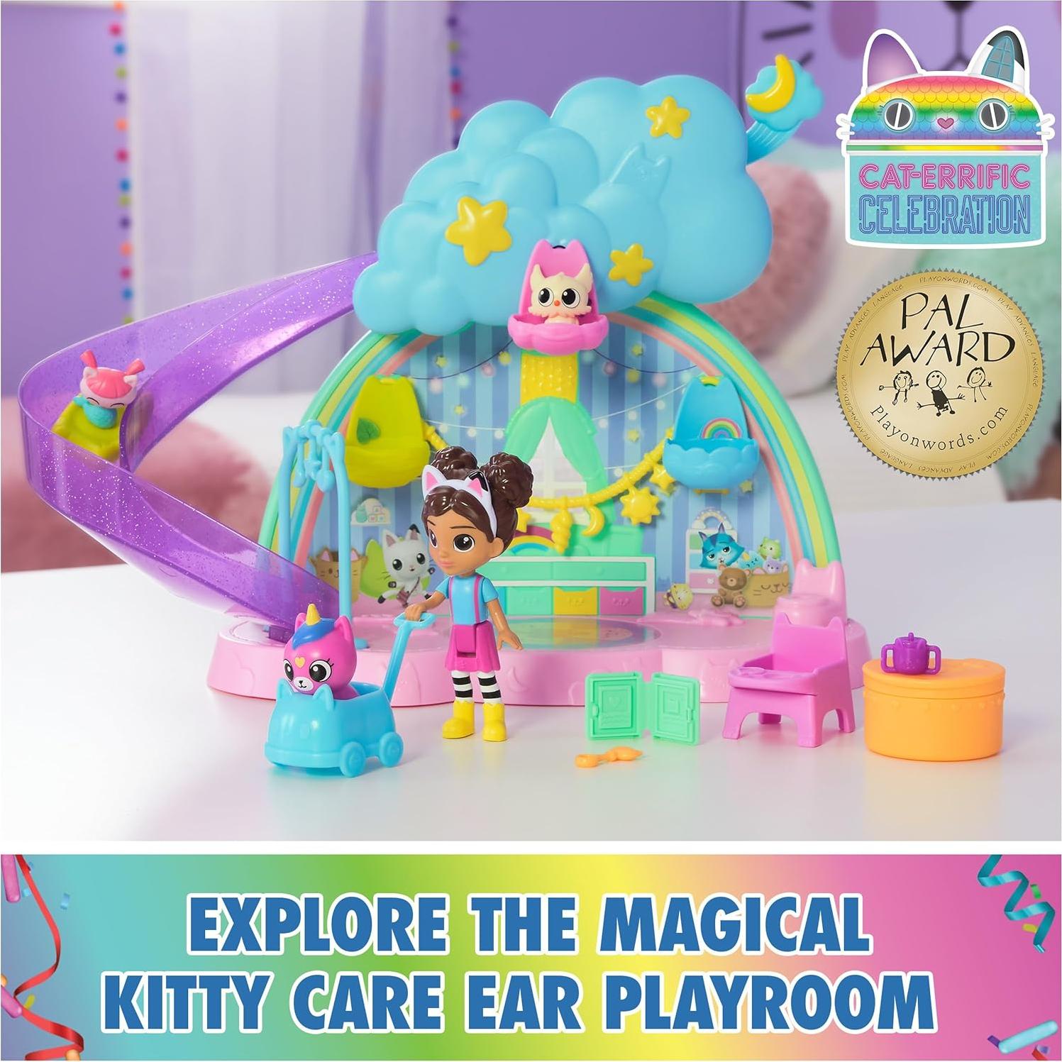 Set de Juego Gabby's Dollhouse Kitty Care - 17 Piezas