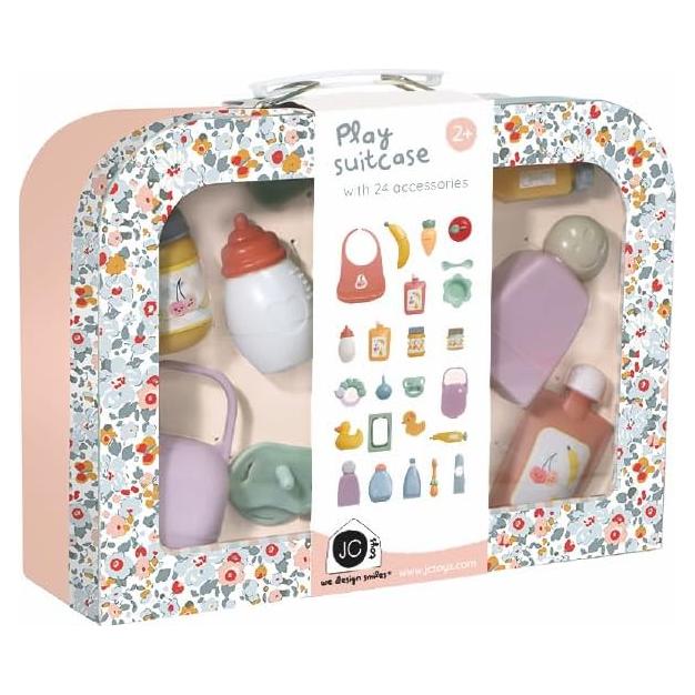 Maletín de Muñeca JC Toys con 24 Accesorios Esenciales