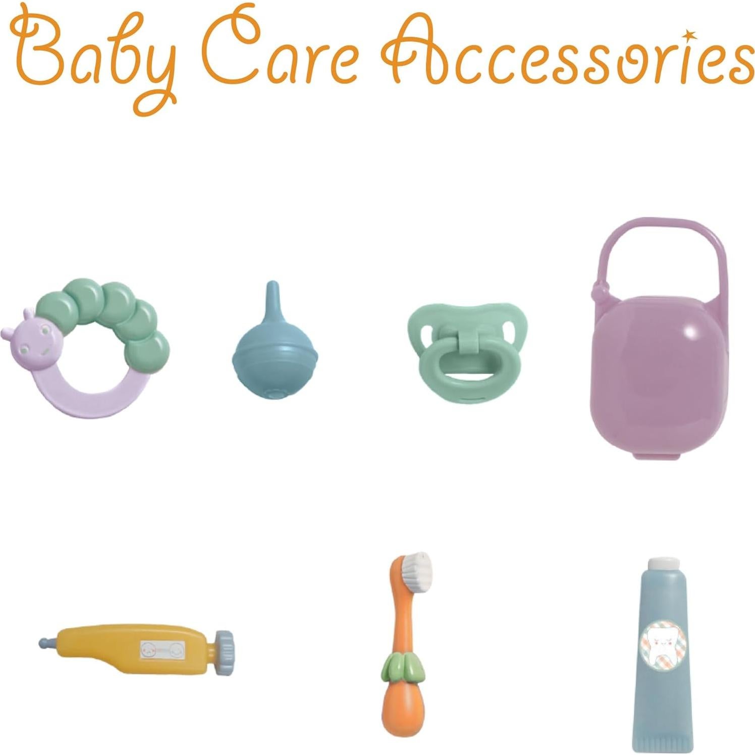 Maletín de Muñeca JC Toys con 24 Accesorios Esenciales