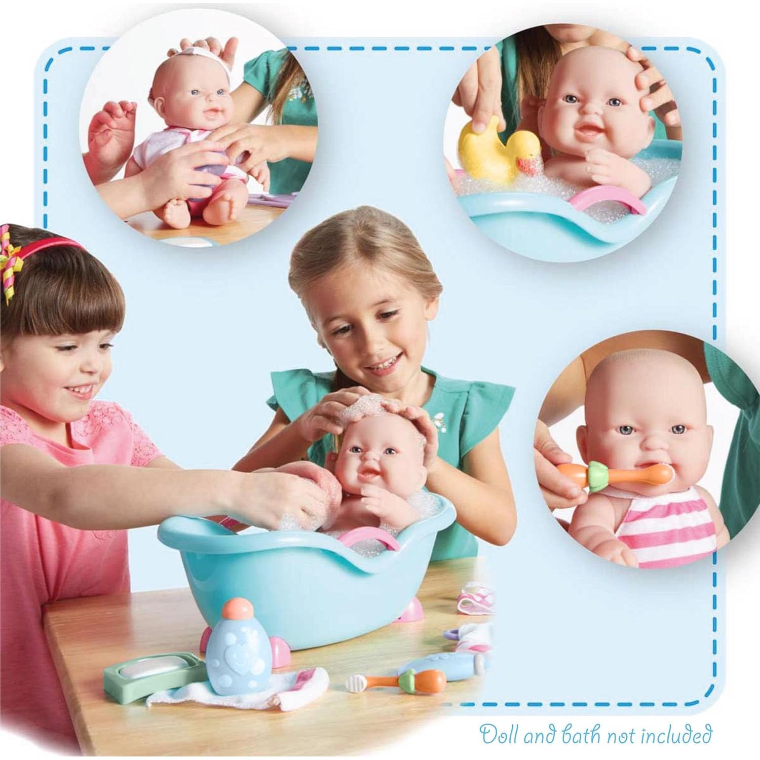 Maletín de Muñeca JC Toys con 24 Accesorios Esenciales