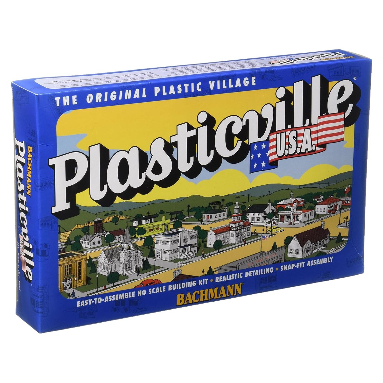 Conjunto de Oficina HO Bachmann 45161 - Plasticville U.S.A.
