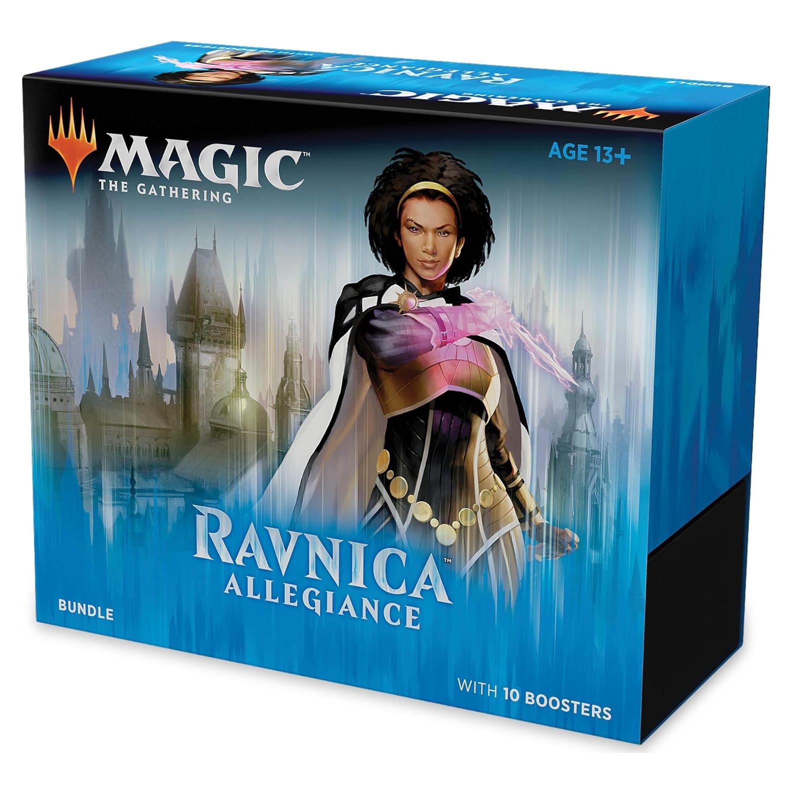 Magic: The Gathering Bundle Ravnica Allegiance - 10 Paquetes + 80 Cartas