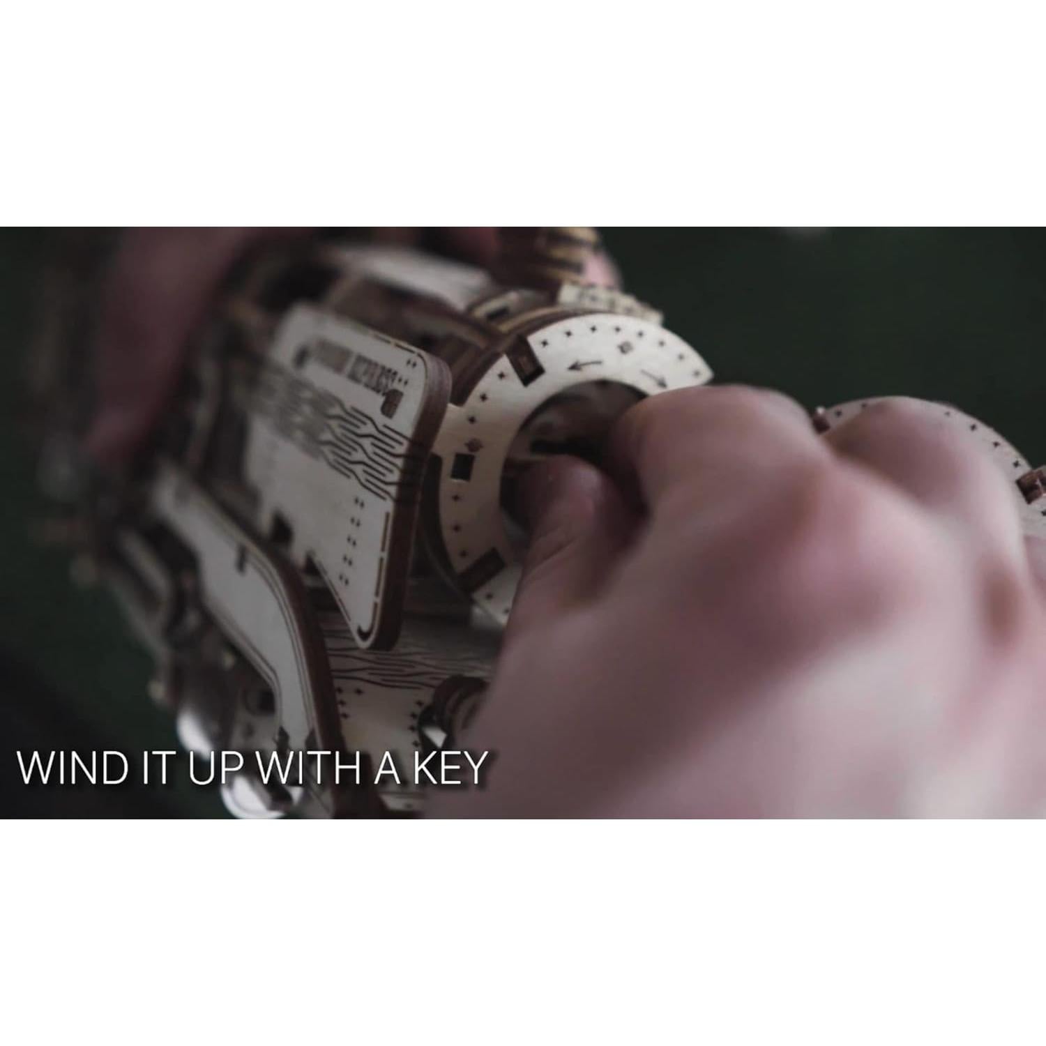 Rompecabezas 3D Expreso de Madera WOODEN.CITY 35x11 cm