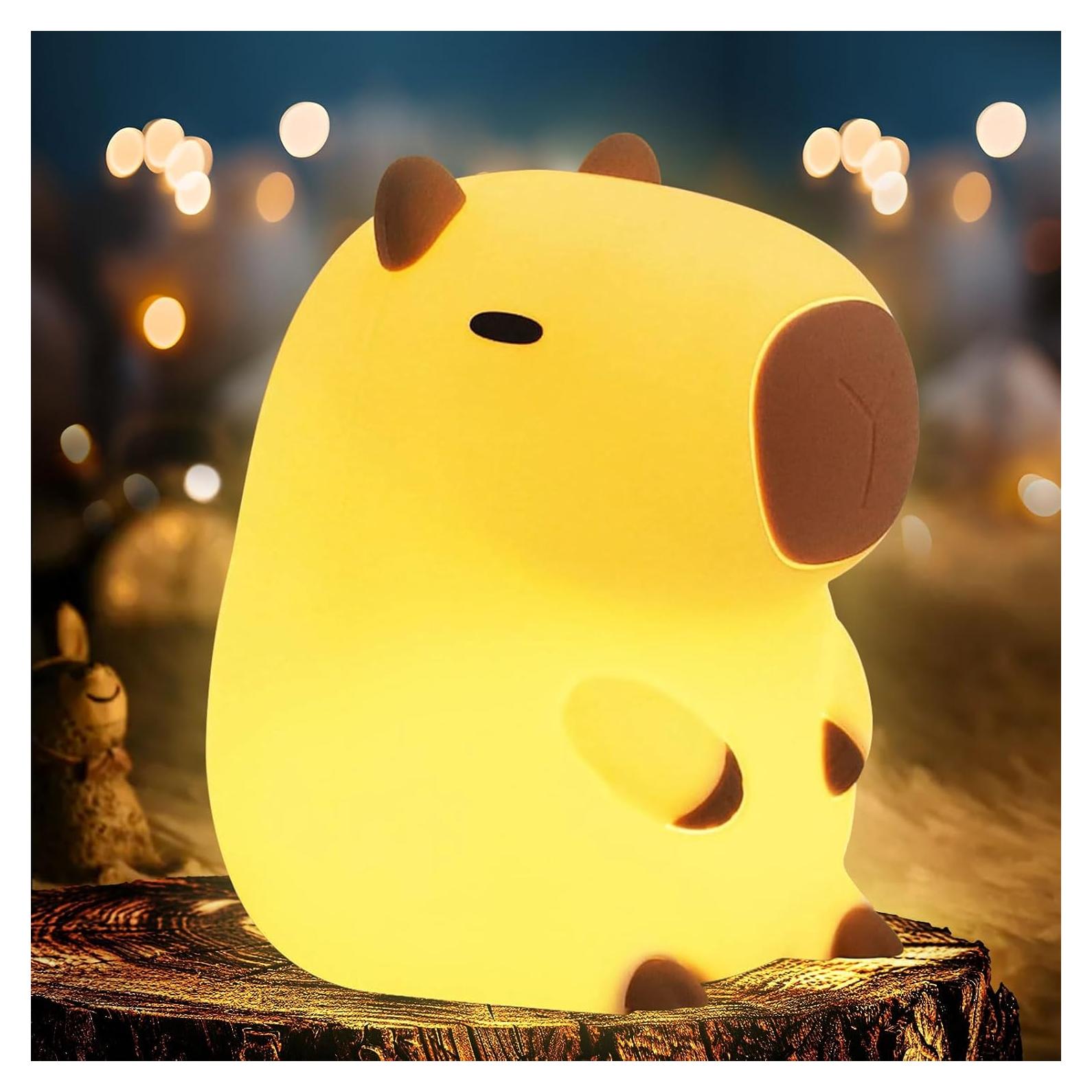 Luz Nocturna Capibara CUENIGELF LED Regulable 13x11cm