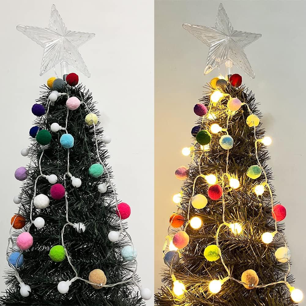 Luces de Hadas con Pom Poms ChiRee - 2 Metros, 20 LED