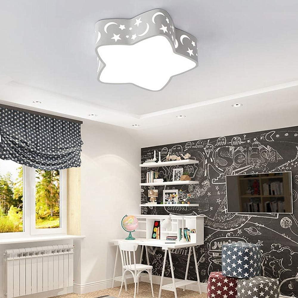 Luz de Techo LED LAKIQ Estrella 40 cm Blanca para Niños