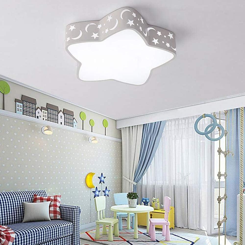 Luz de Techo LED LAKIQ Estrella 40 cm Blanca para Niños