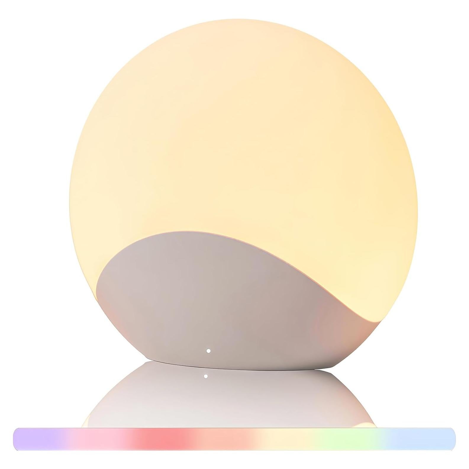 Luz Nocturna IYT para Bebés, Lámpara Táctil 7 Colores, 2000mAh