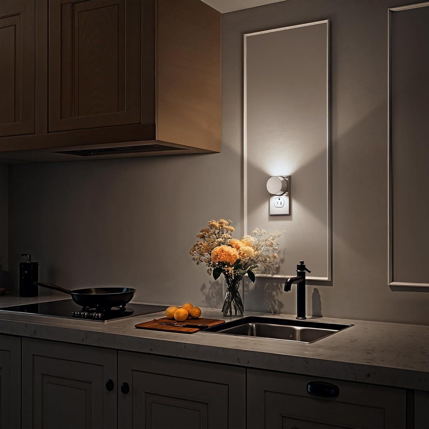 Luz Nocturna Ajustable Briignite 3 Niveles 1W Blanco