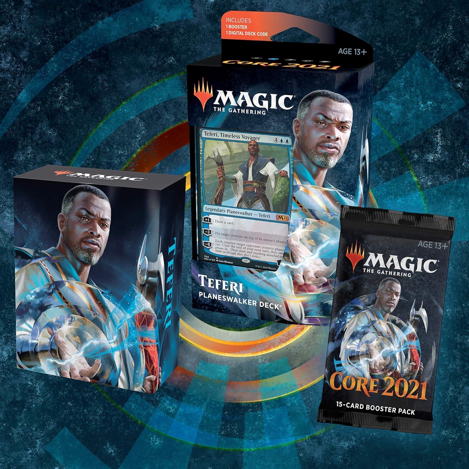 Mazo de Inicio Magic: The Gathering Teferi 60 Cartas M21