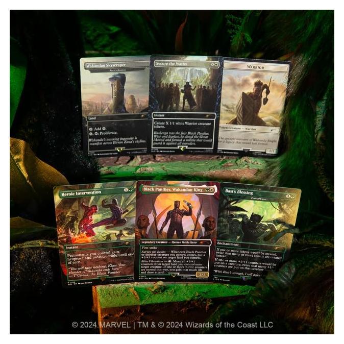 Magic the Gathering Black Panther - Secret Lair 2020 Foil