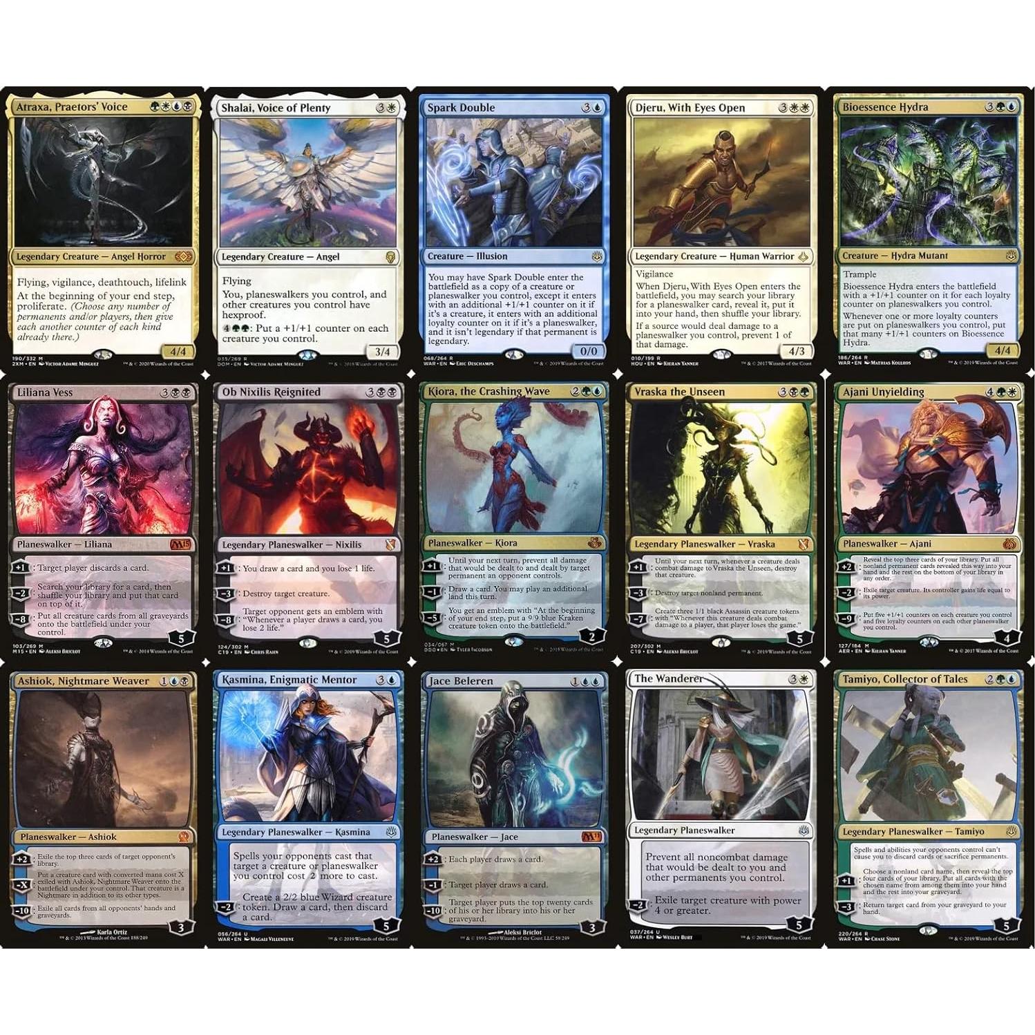 Mazo de Comandante Elite MTG Atraxa 100 Cartas EDH