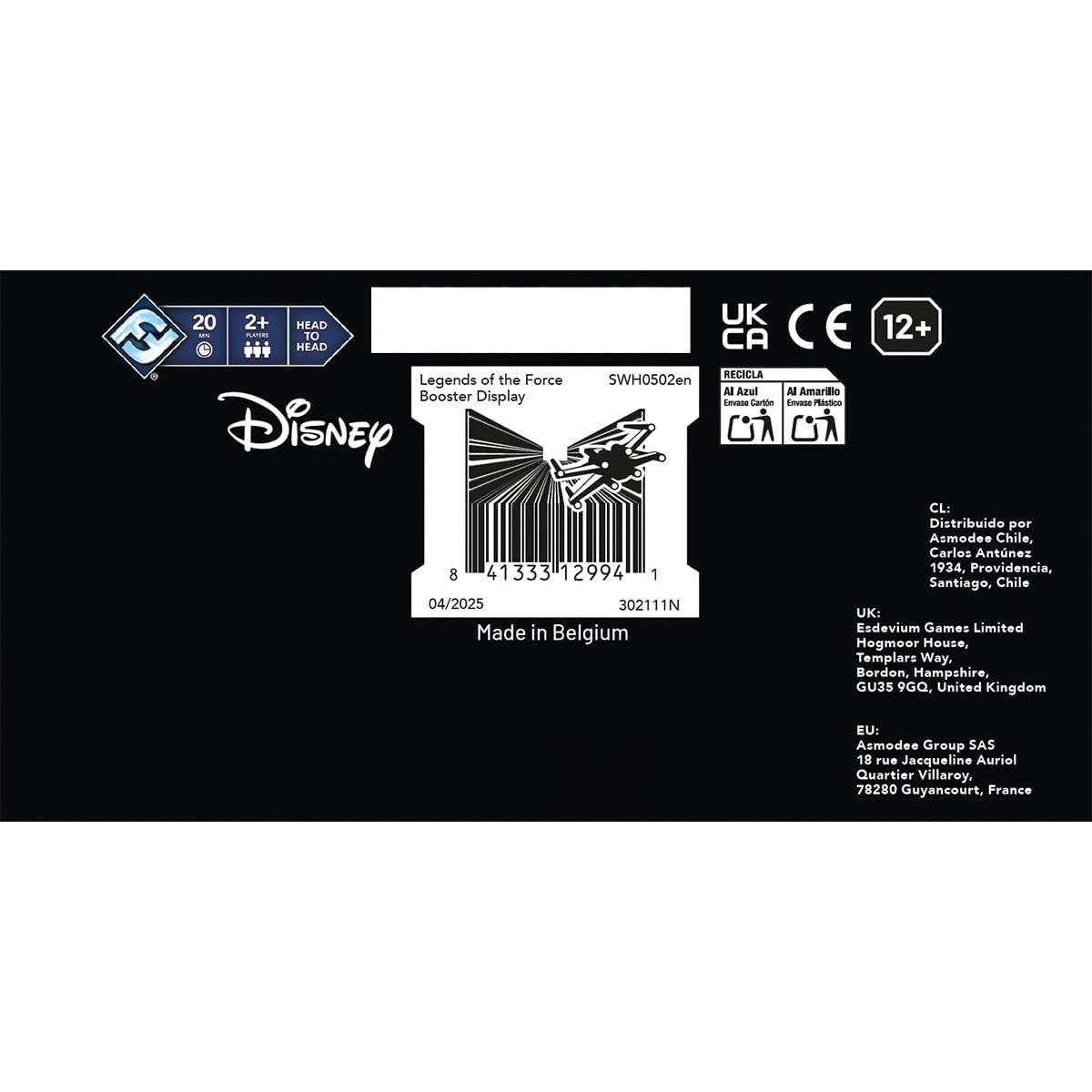 Asmodee Star Wars: Unlimited TCG Leyendas de La Fuerza - 24 Boosters