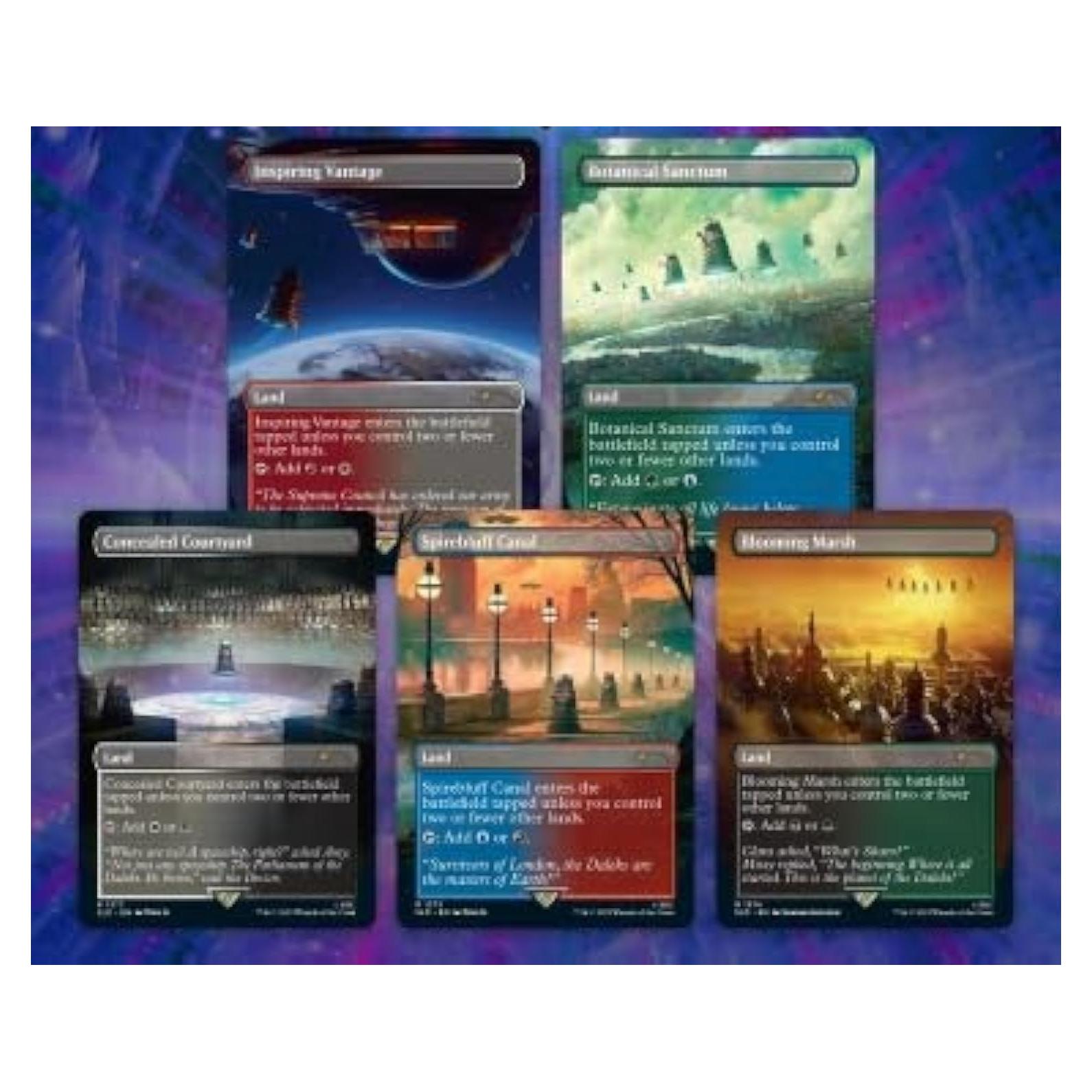 Magic: The Gathering Secret Lair Doctor Who Dalek Lands