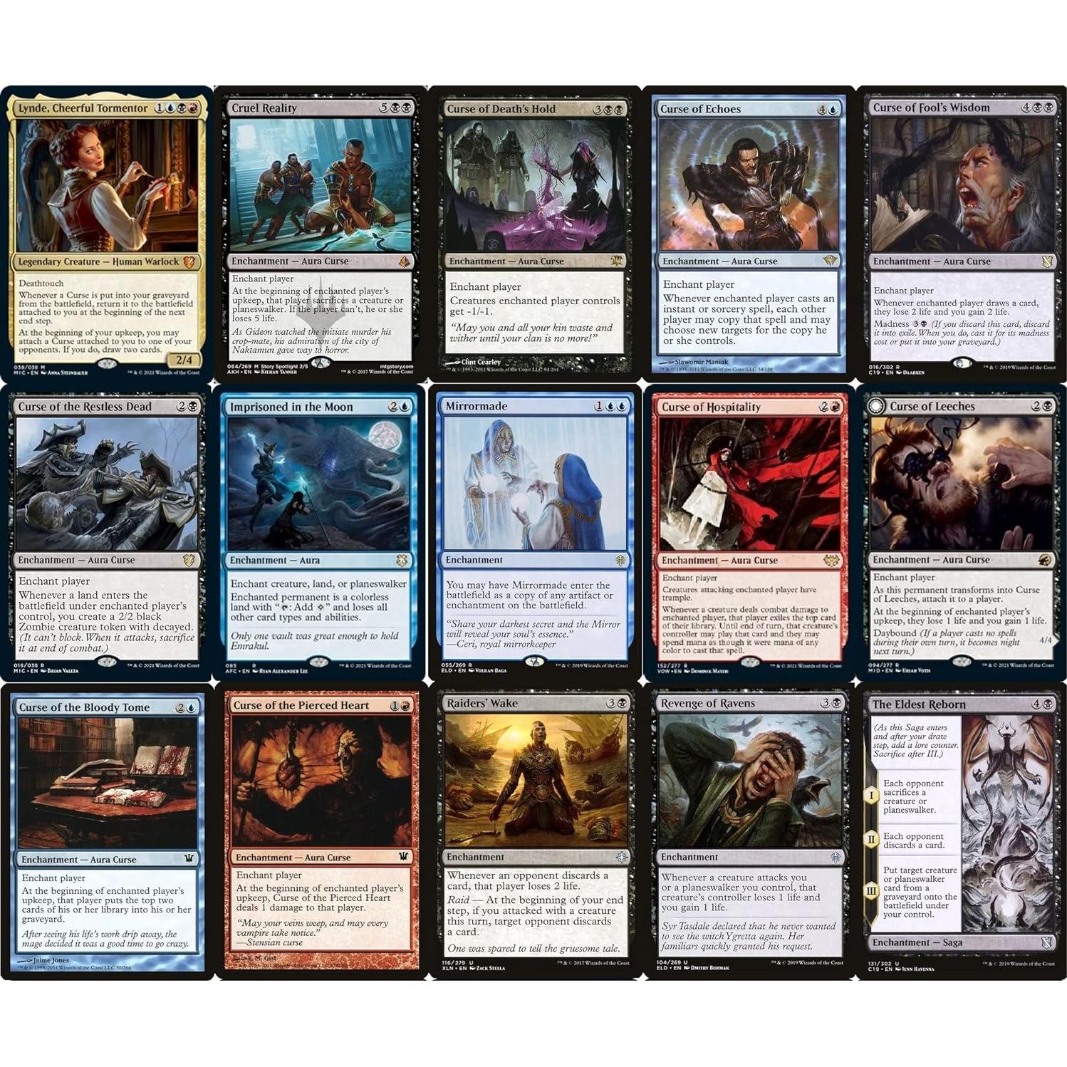 Baraja de Comandante Grixis Lynde - Magic The Gathering - 100 Cartas