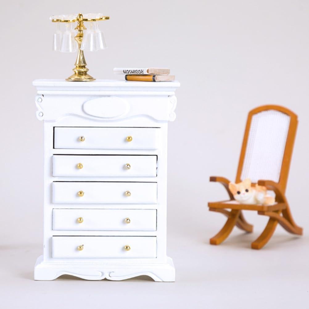 Armario Miniatura Vintage LOGOFUN para Casa de Muñecas 10.7cm