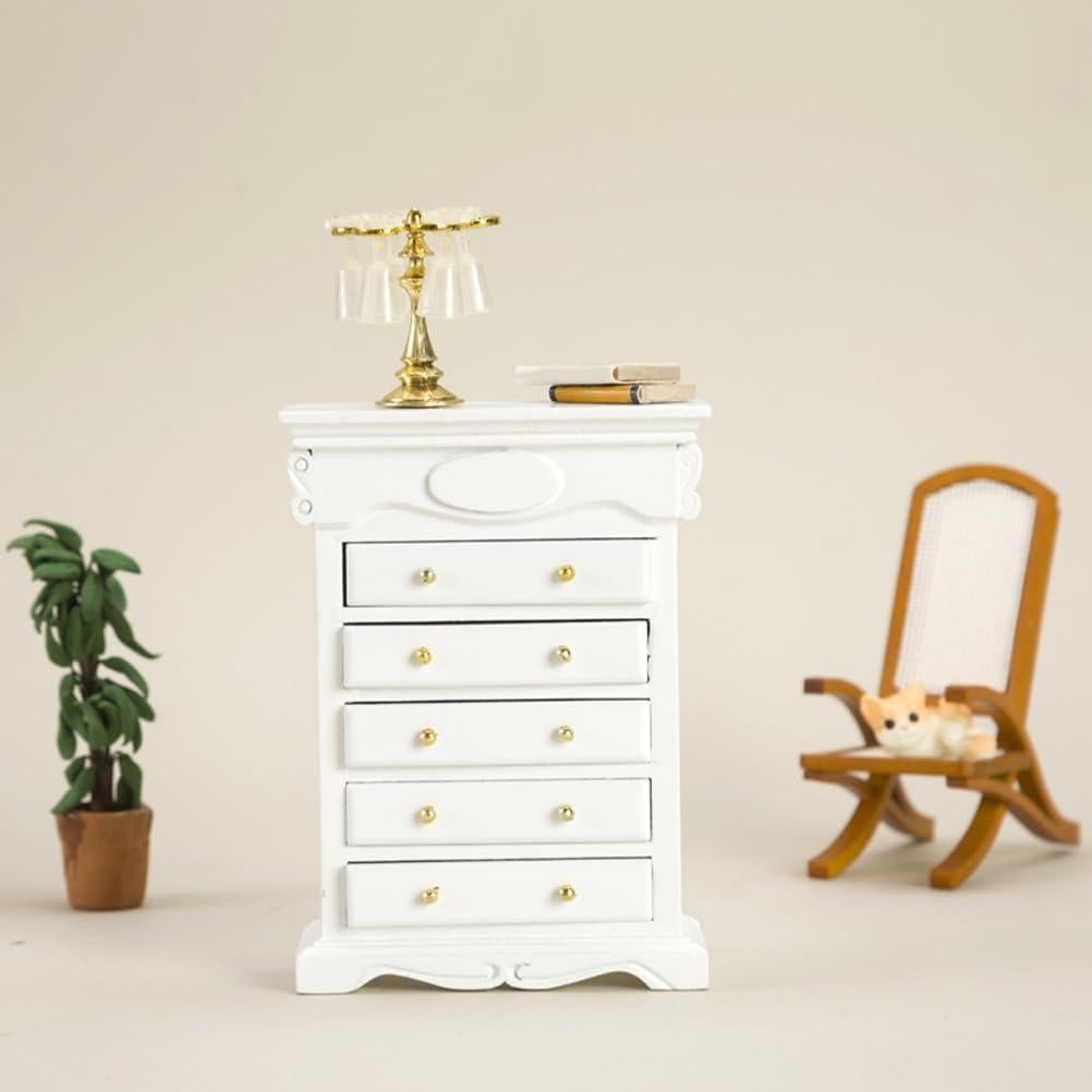 Armario Miniatura Vintage LOGOFUN para Casa de Muñecas 10.7cm