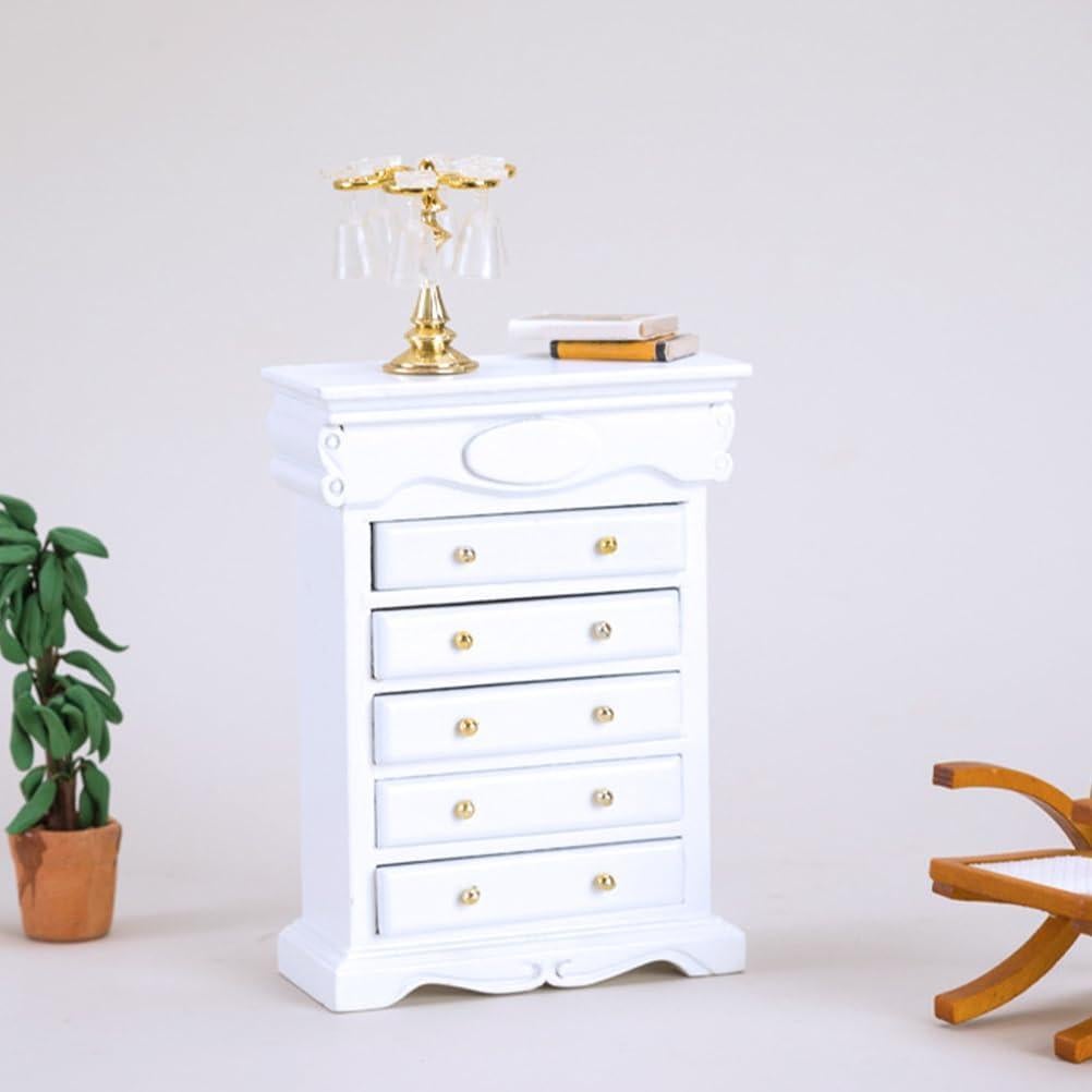 Armario Miniatura Vintage LOGOFUN para Casa de Muñecas 10.7cm