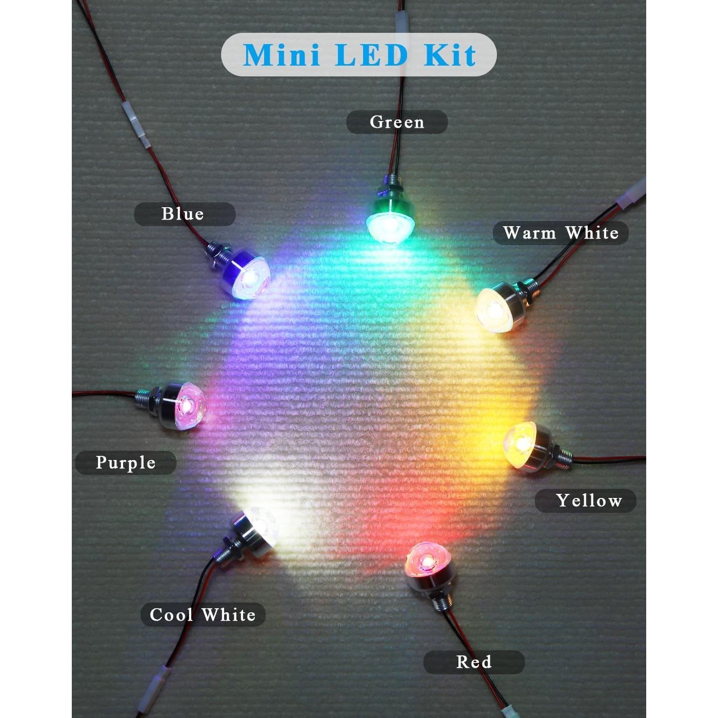 Kit de Iluminación LED para Casa de Muñecas en Verde