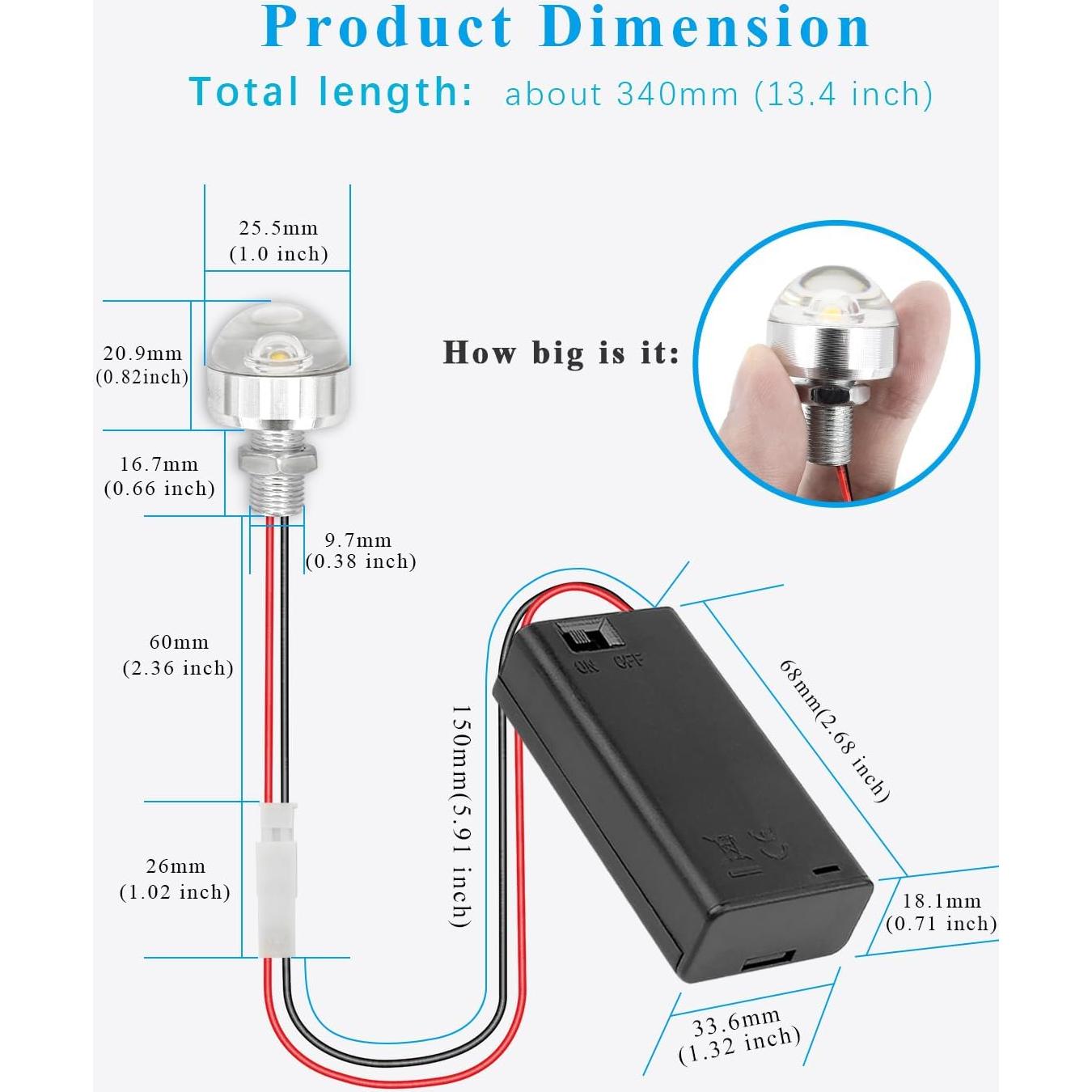 Kit de Iluminación LED para Casa de Muñecas en Verde