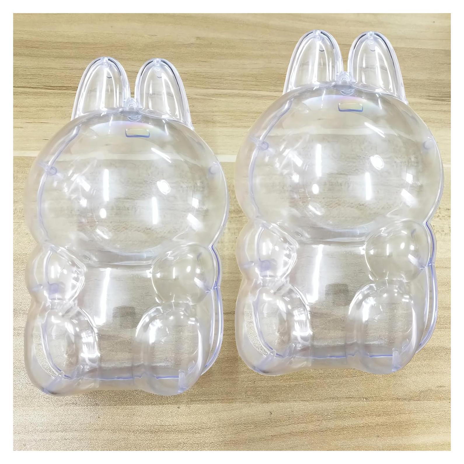 Paquete de 2 Fundas Protectores Acrílico para Muñeca 17cm