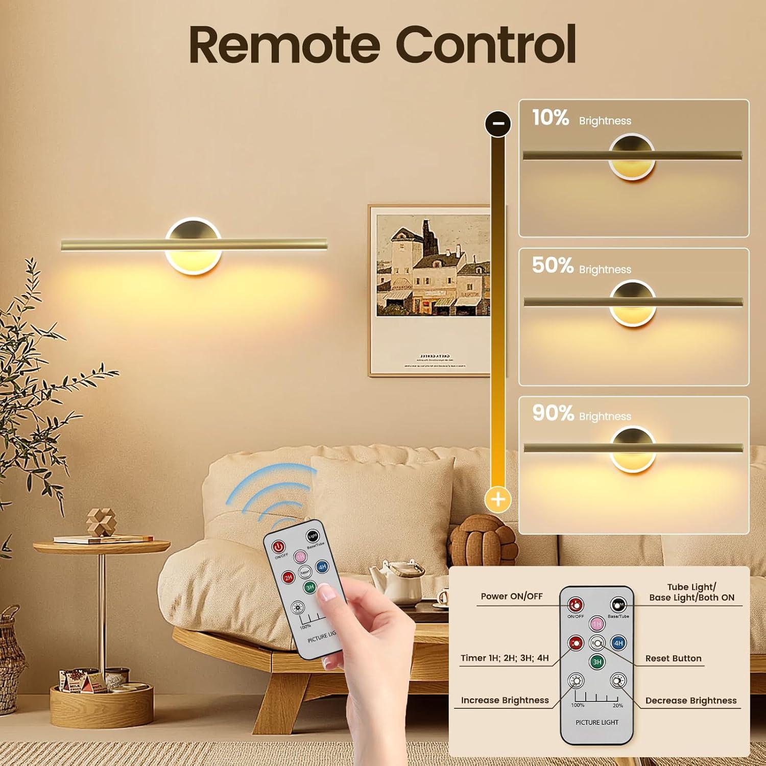 Luz de Imagen Inalámbrica HOWMZON 40.64 cm LED Batería