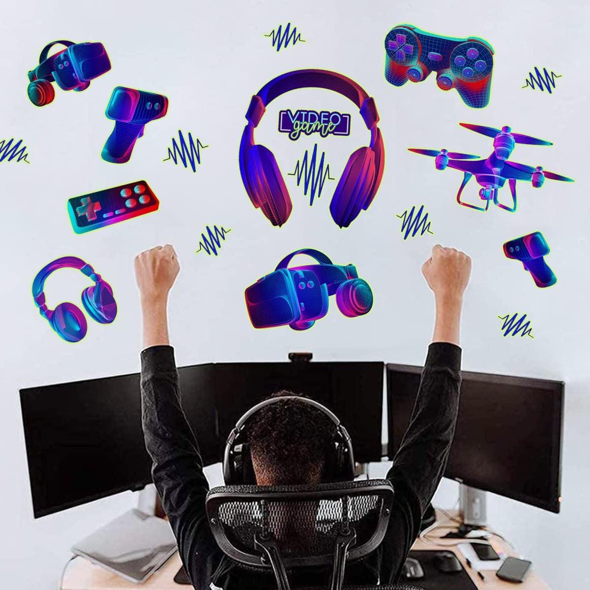 Calcomanías de Pared Prabahdak Brillan en la Oscuridad 54.8x49.8cm