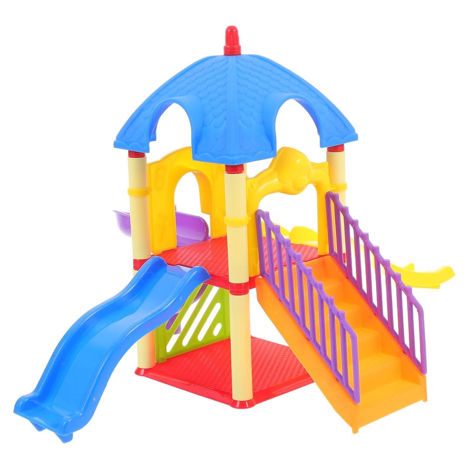 Juego de Casa de Muñecas Toyvian Parque Infantil Miniatura