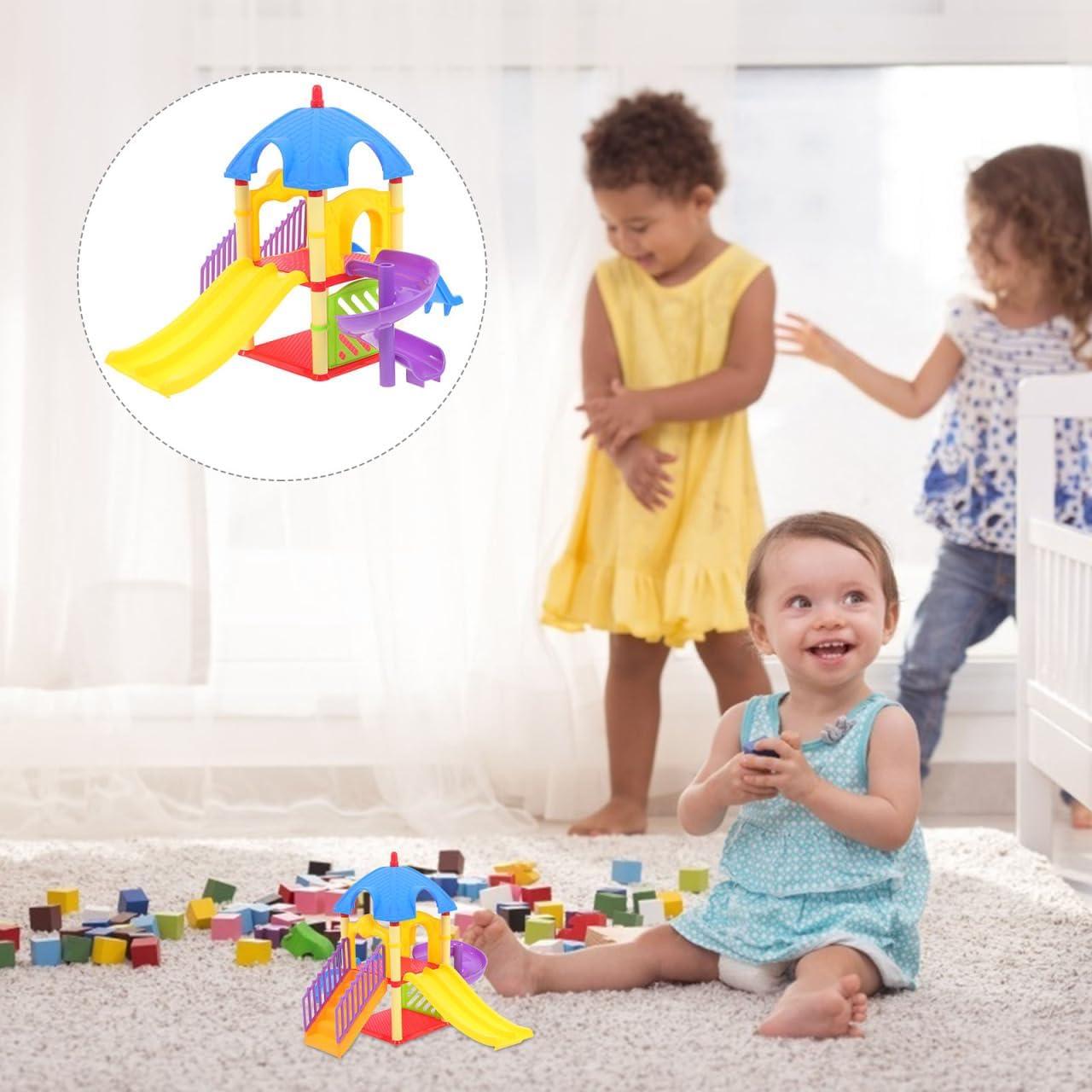 Juego de Casa de Muñecas Toyvian Parque Infantil Miniatura