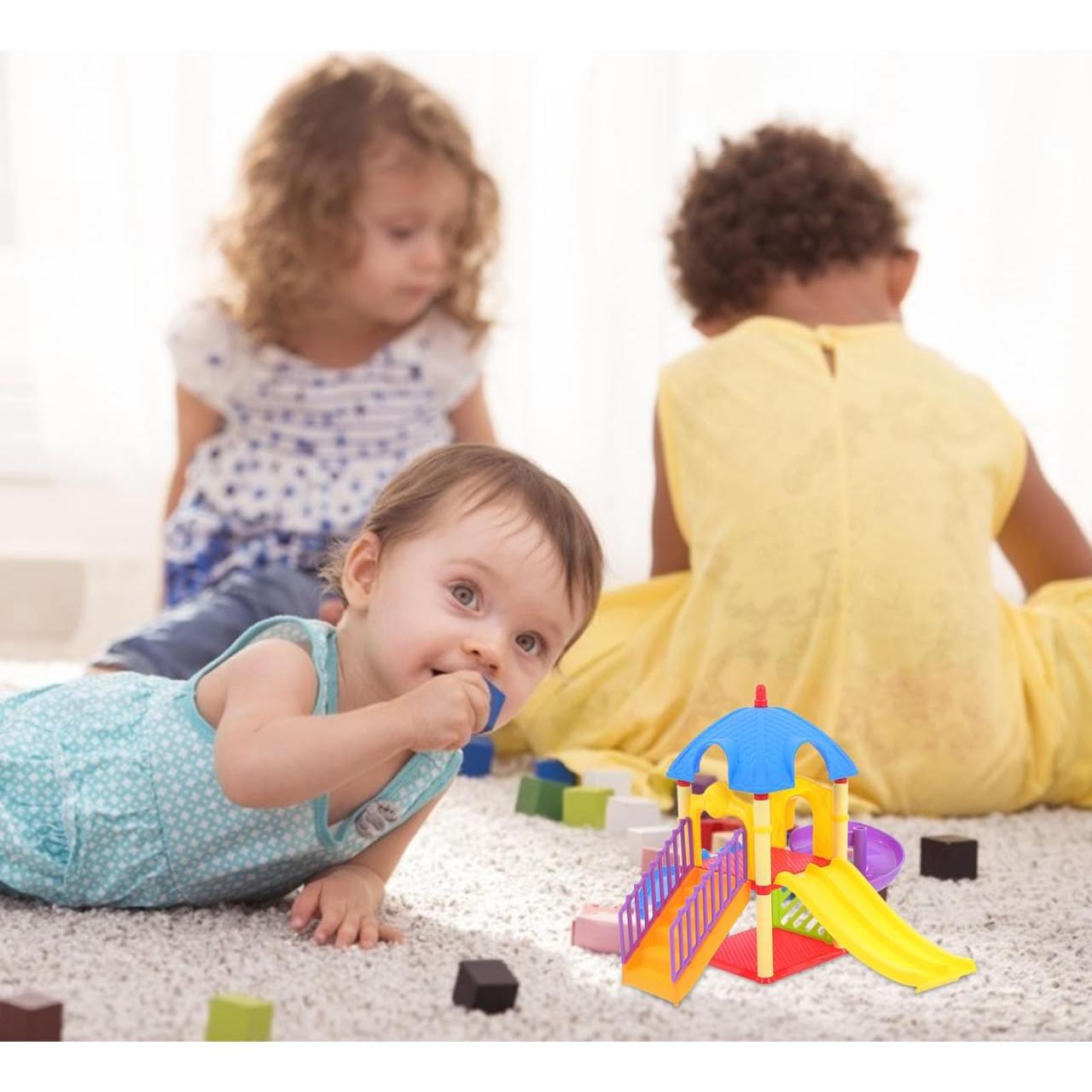 Juego de Casa de Muñecas Toyvian Parque Infantil Miniatura