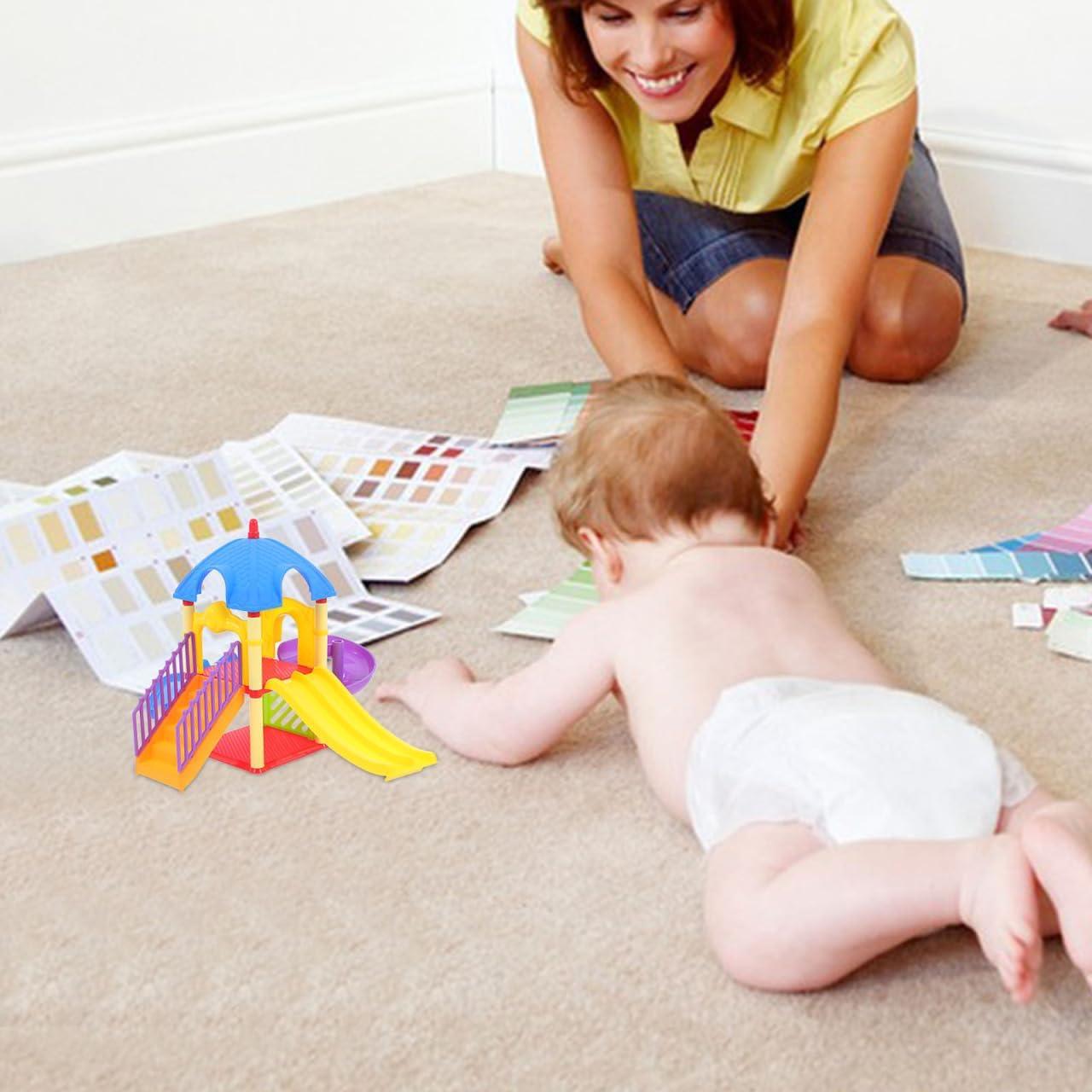 Juego de Casa de Muñecas Toyvian Parque Infantil Miniatura