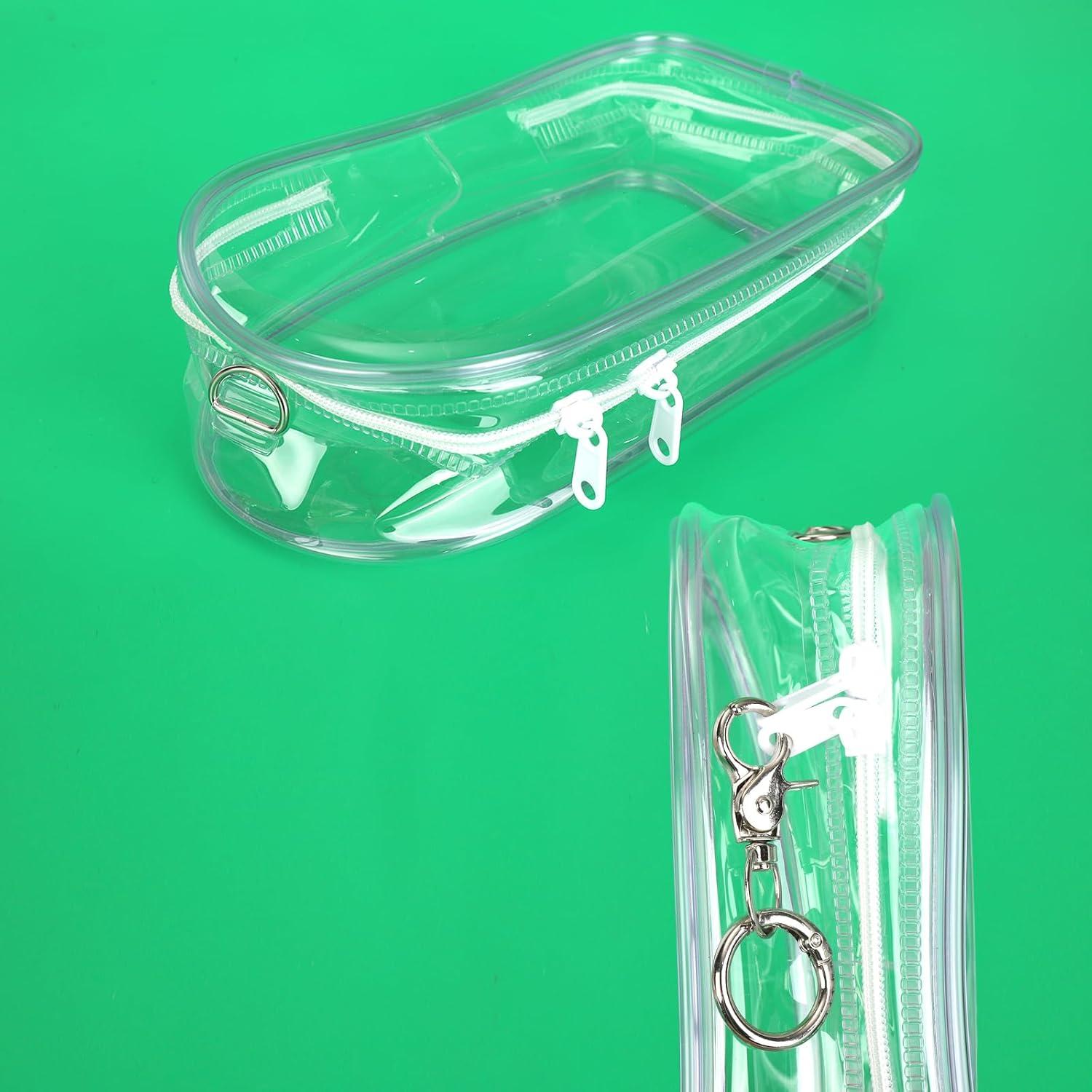 Bolsa de exhibición clara Tinoaly para muñecas Morado 19.5x10.5cm