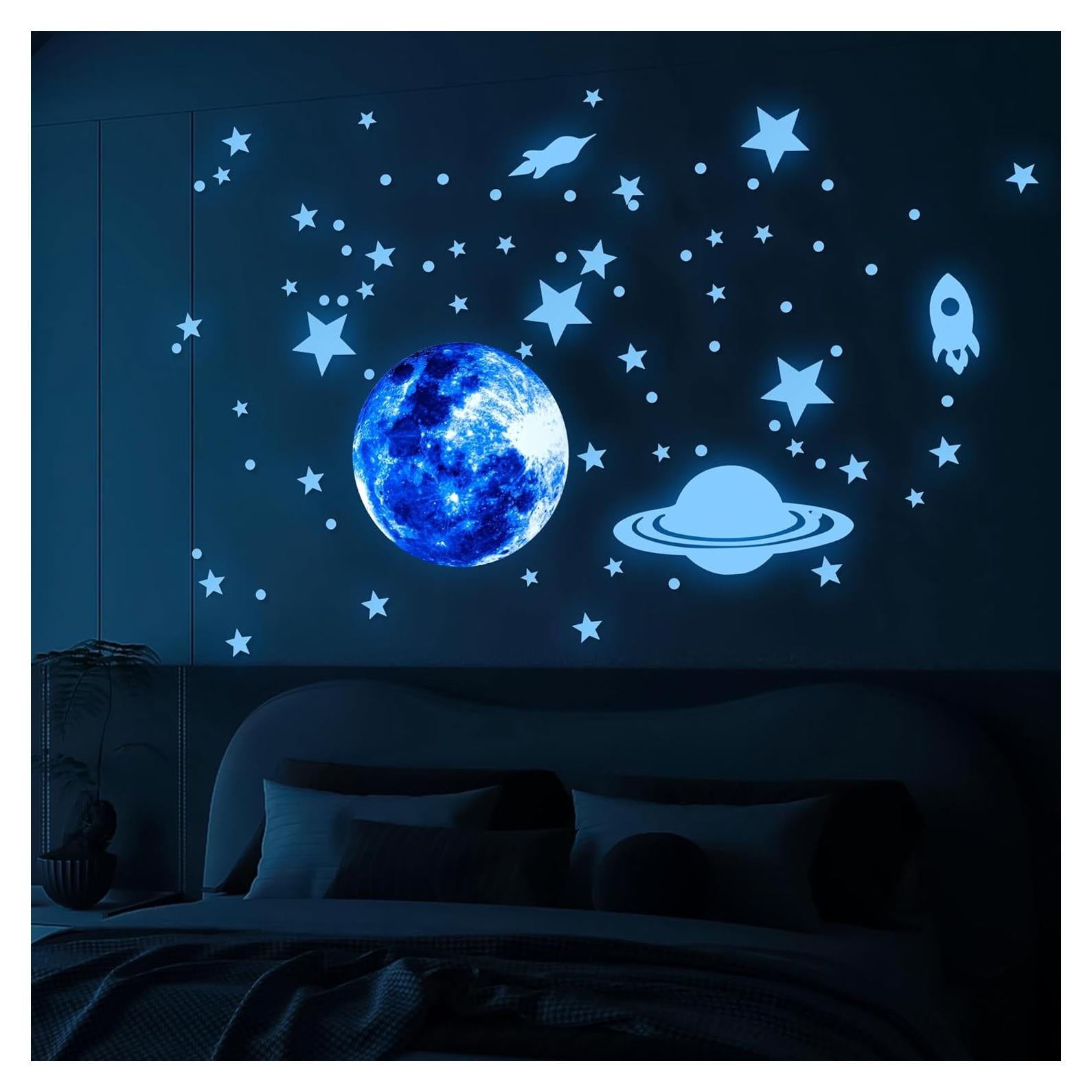 Pegatinas Brillantes en la Oscuridad Minmex - 179 Pcs