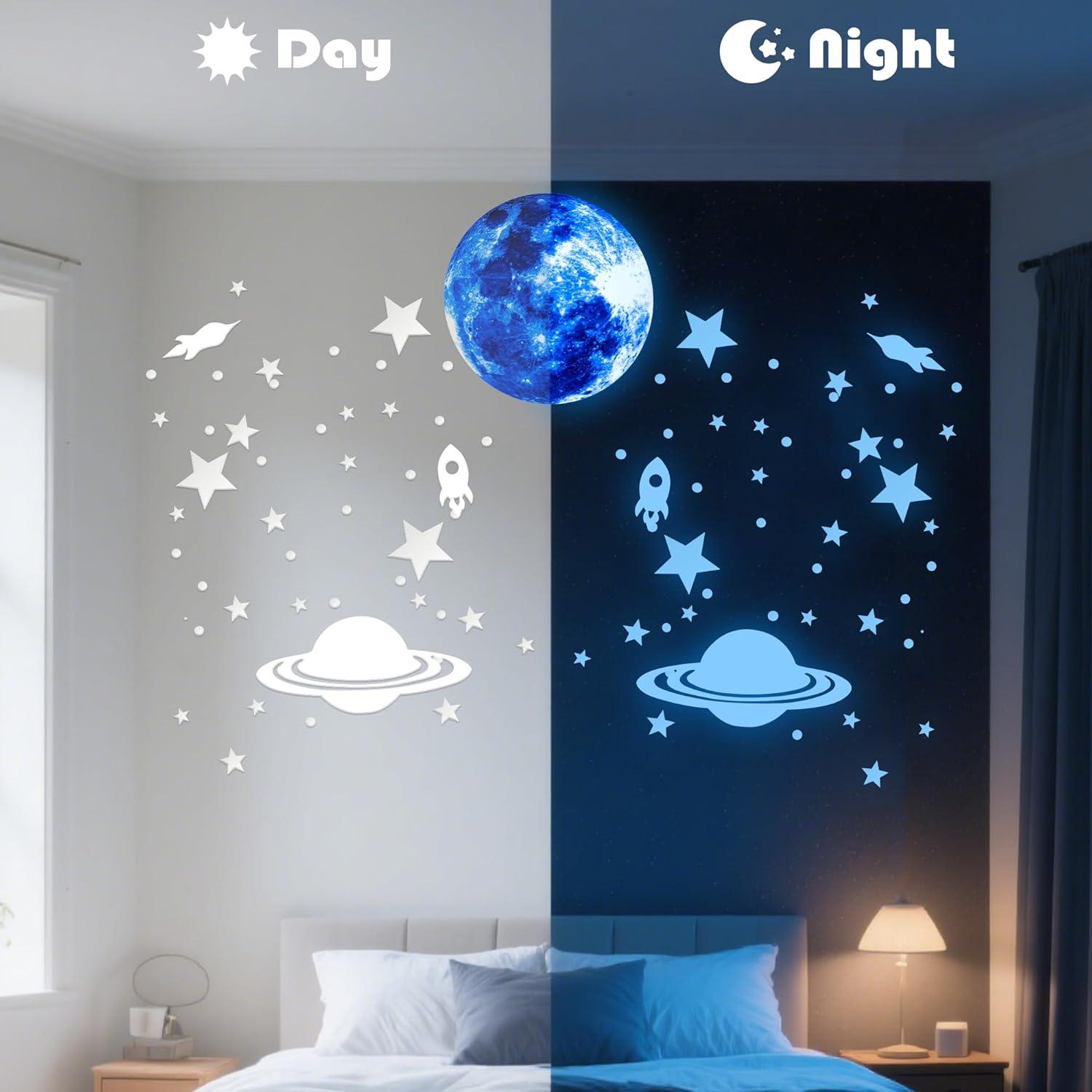 Pegatinas Brillantes en la Oscuridad Minmex - 179 Pcs