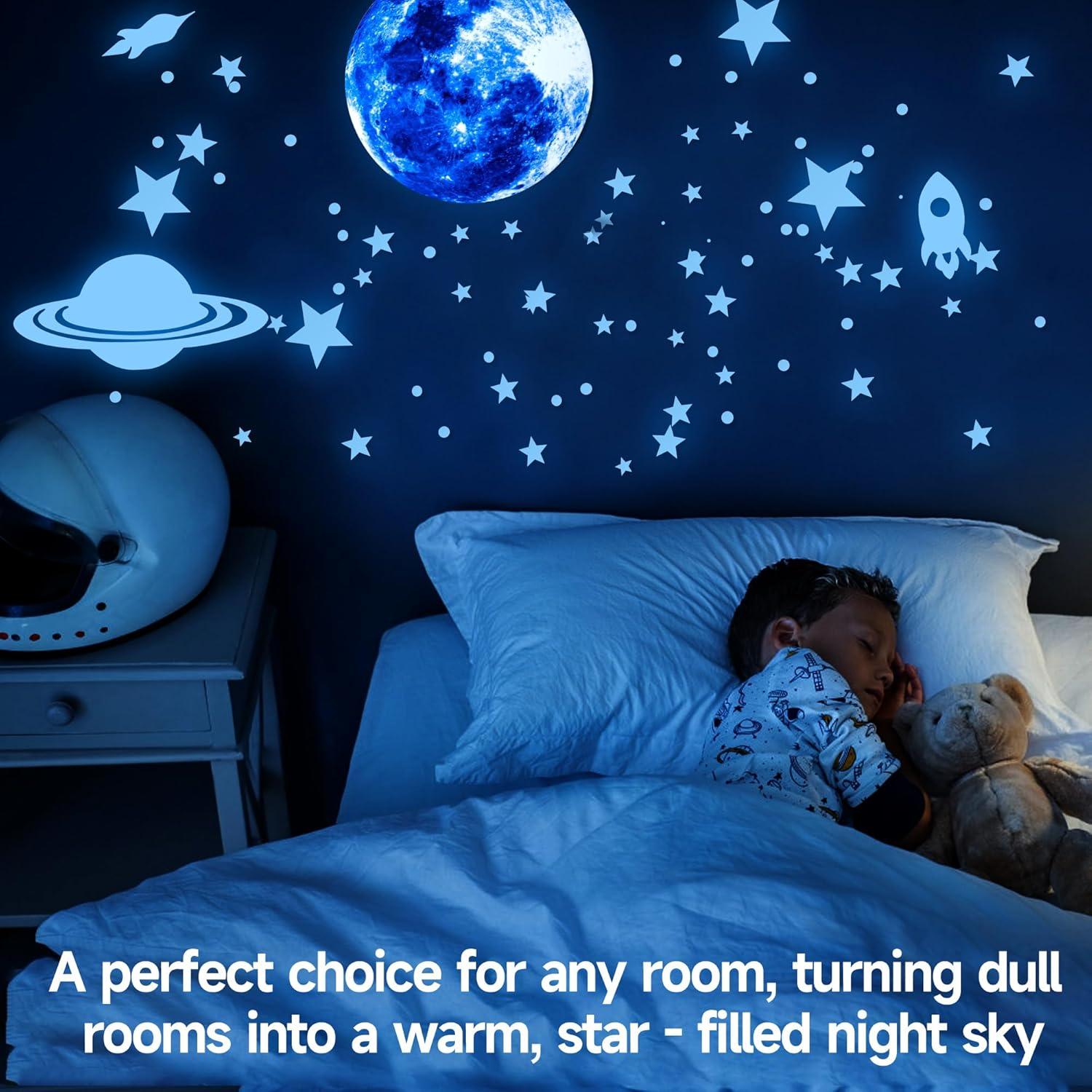 Pegatinas Brillantes en la Oscuridad Minmex - 179 Pcs