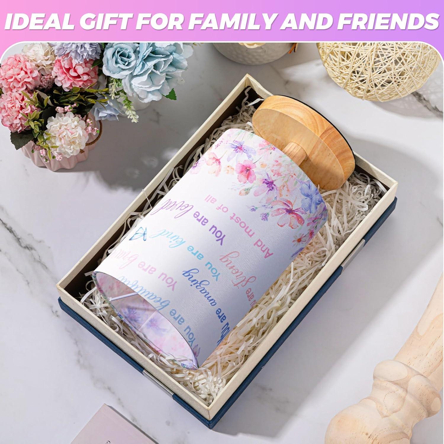 Lámpara de Mesa Inspiracional Tujoe 21x15 cm Morada