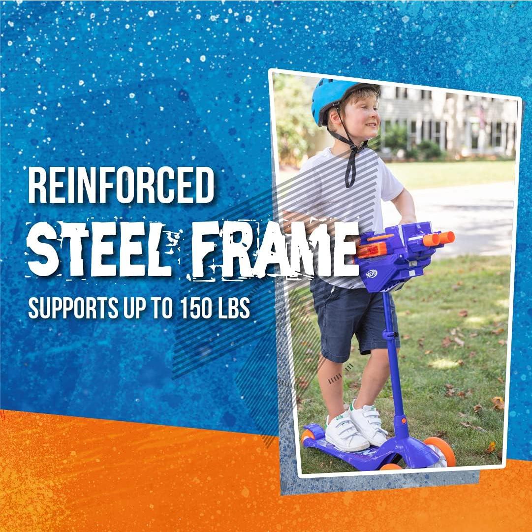 Patinete Nerf Blaster Flybar 3 Ruedas 12 Metros 68 kg