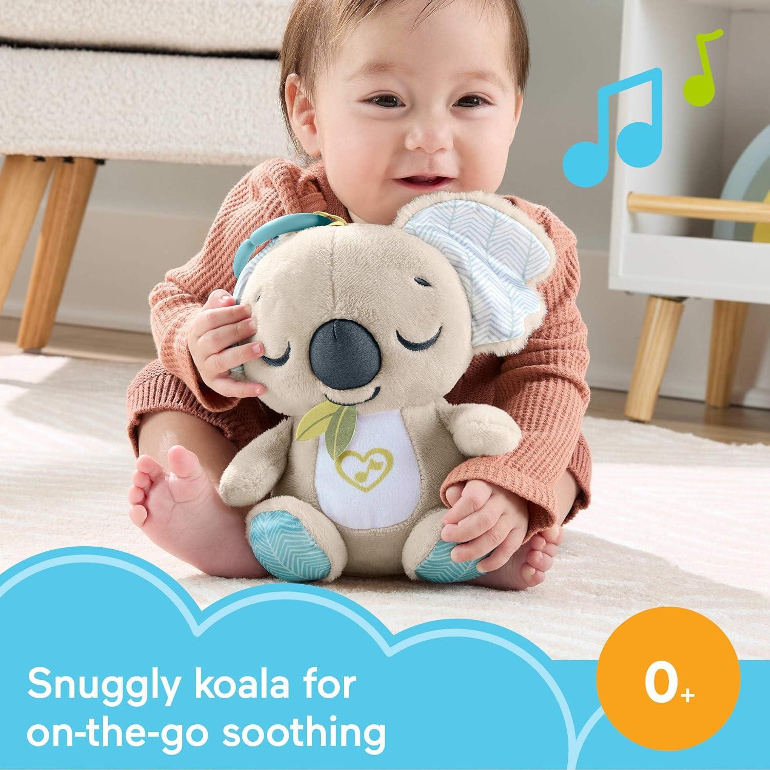 Fisher-Price Koala Soother Portátil - Juguete de Sonido para Bebés