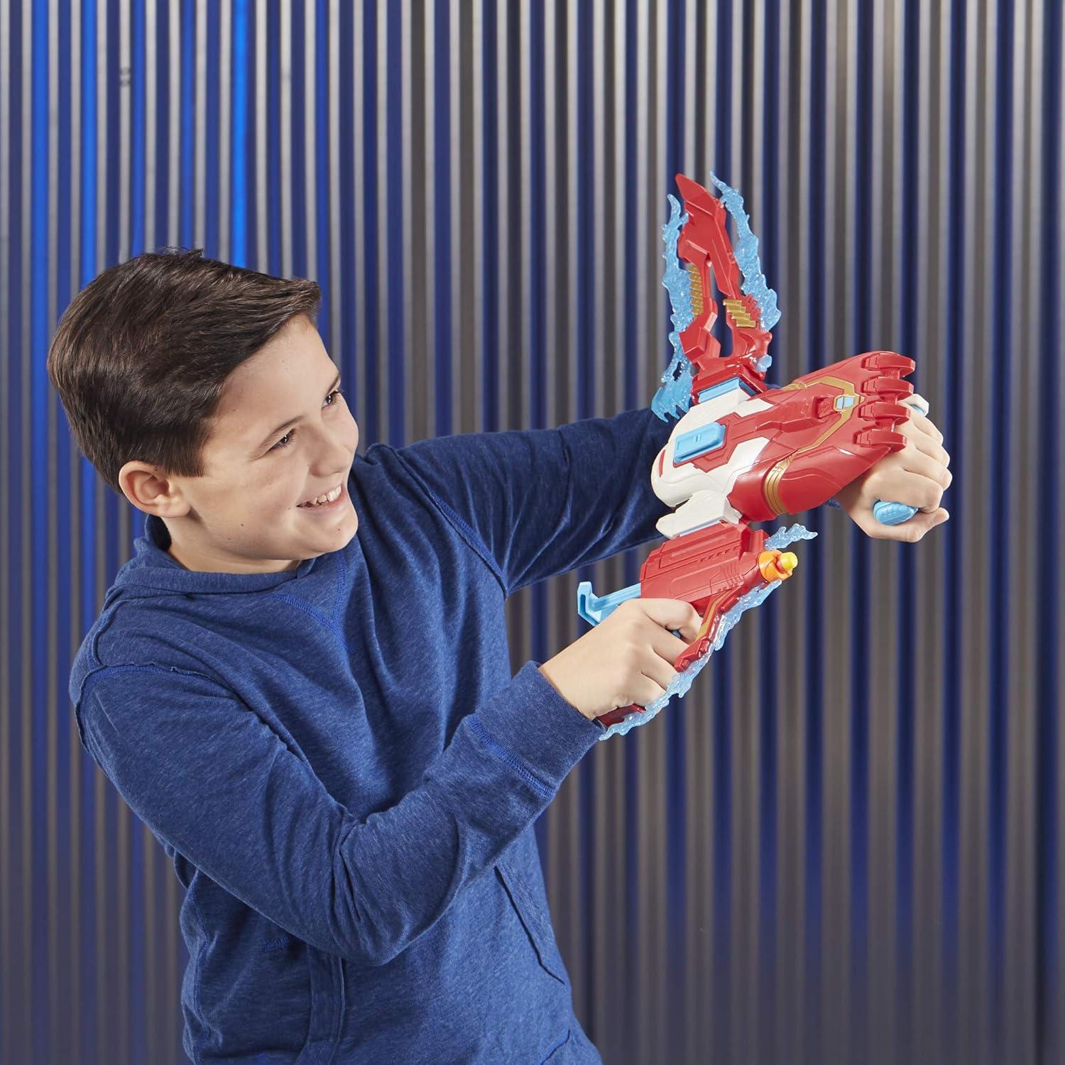 Equipo de Ensamblaje Nerf Iron Man Marvel - Más de 100 Combinaciones