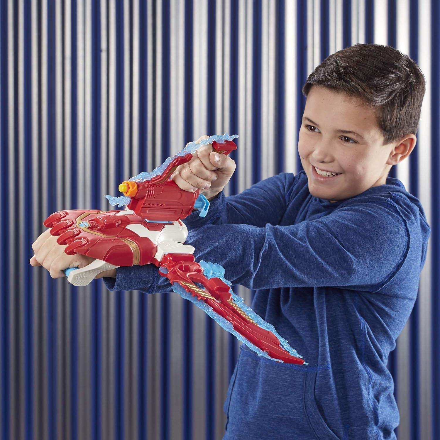 Equipo de Ensamblaje Nerf Iron Man Marvel - Más de 100 Combinaciones