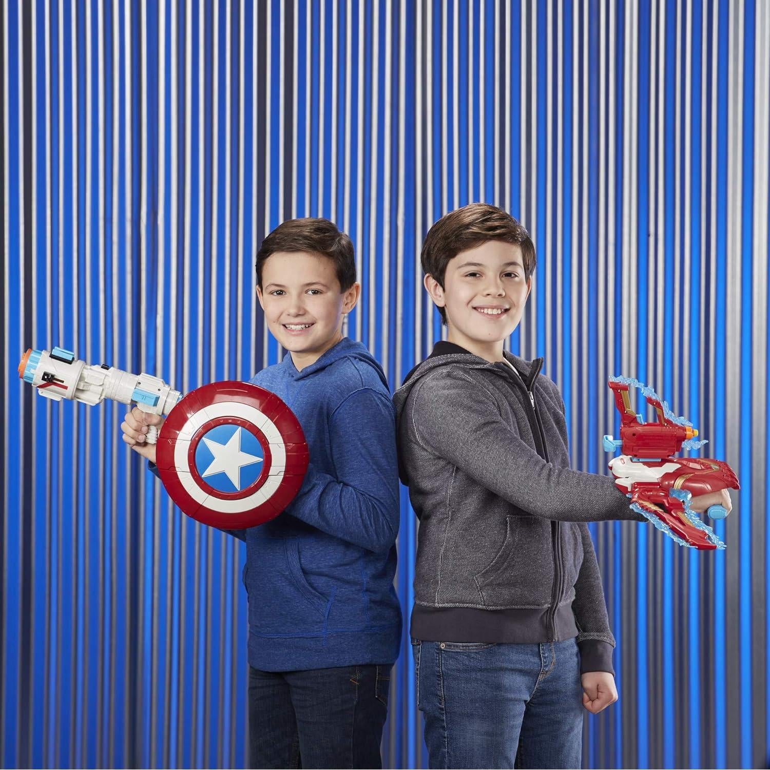 Equipo de Ensamblaje Nerf Iron Man Marvel - Más de 100 Combinaciones
