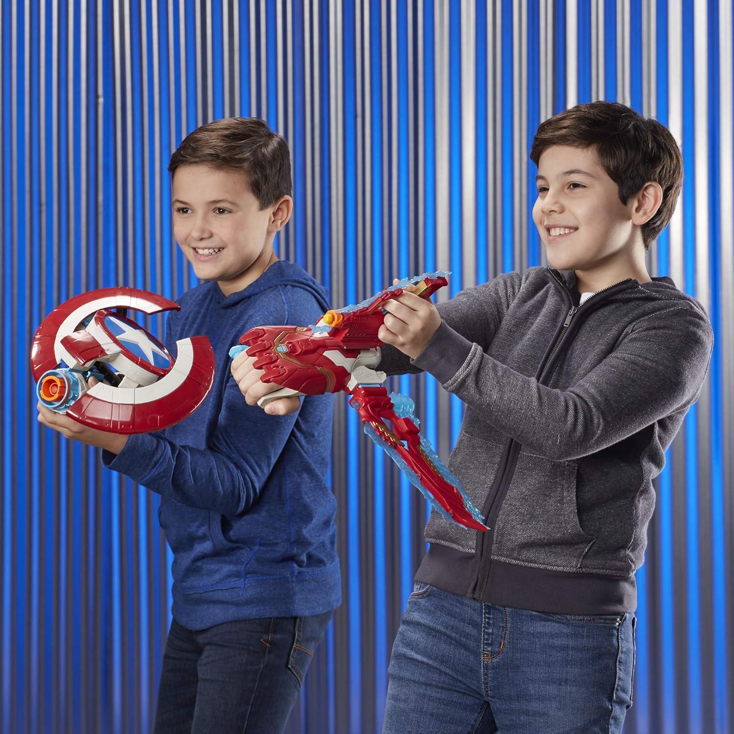 Equipo de Ensamblaje Nerf Iron Man Marvel - Más de 100 Combinaciones