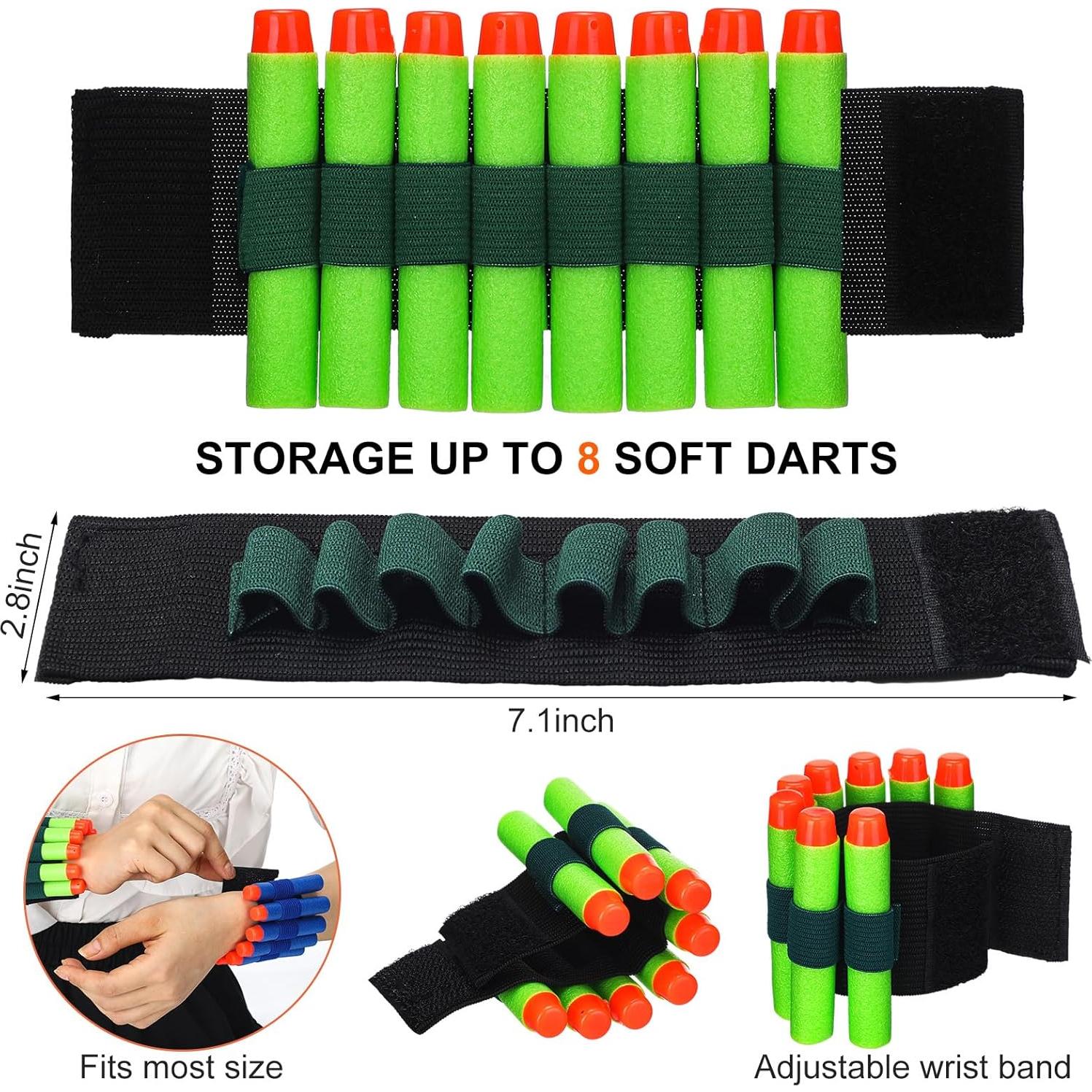 Kit Táctico de Fiesta Nerf Seenelling - 12 Juguetes + 120 Balas