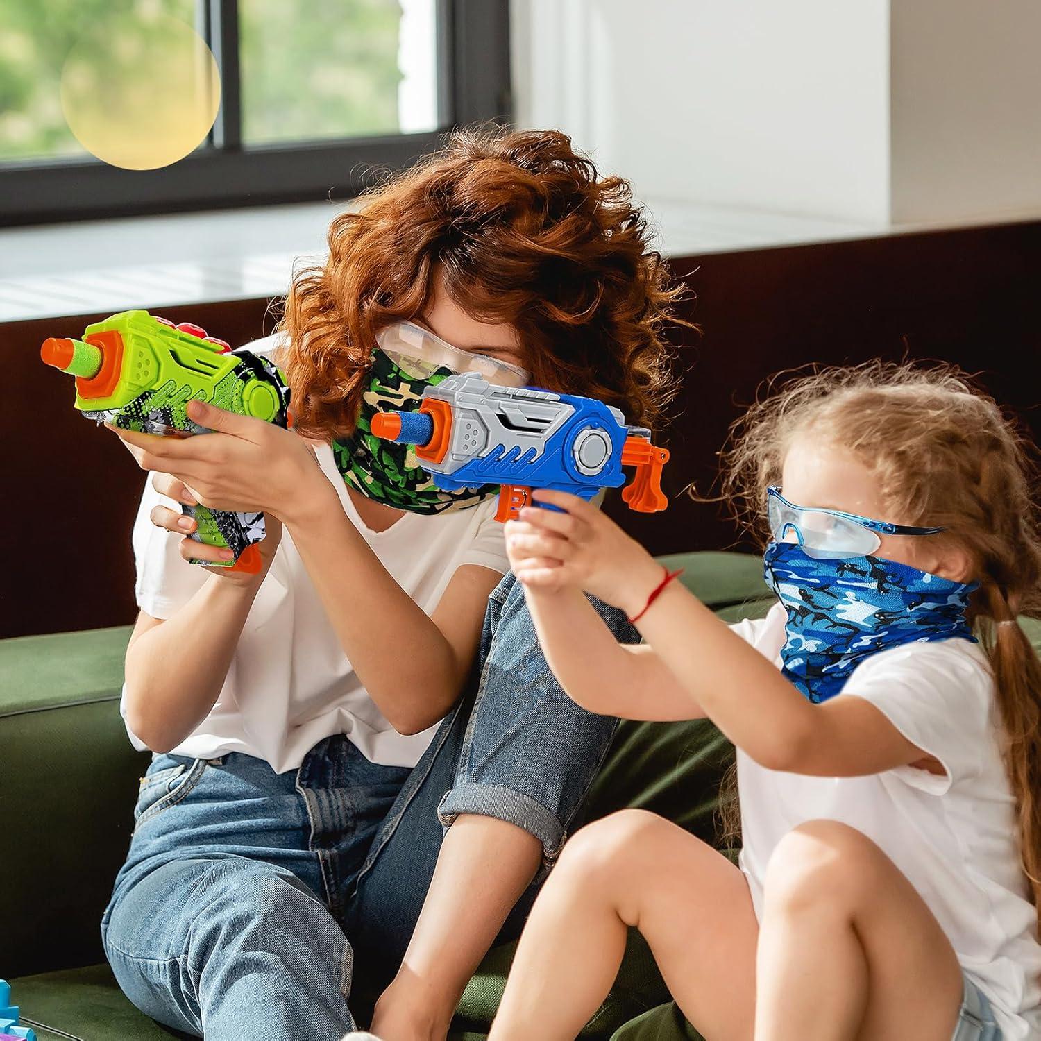 Kit Táctico de Fiesta Nerf Seenelling - 12 Juguetes + 120 Balas