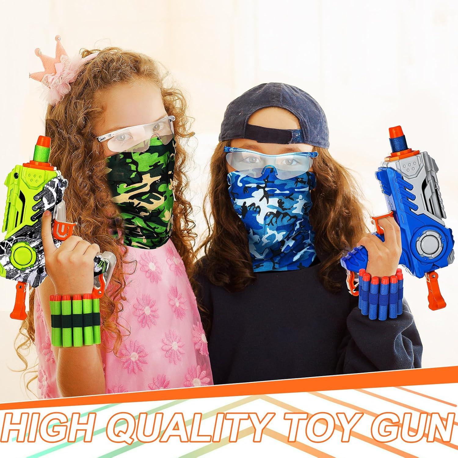 Kit Táctico de Fiesta Nerf Seenelling - 12 Juguetes + 120 Balas