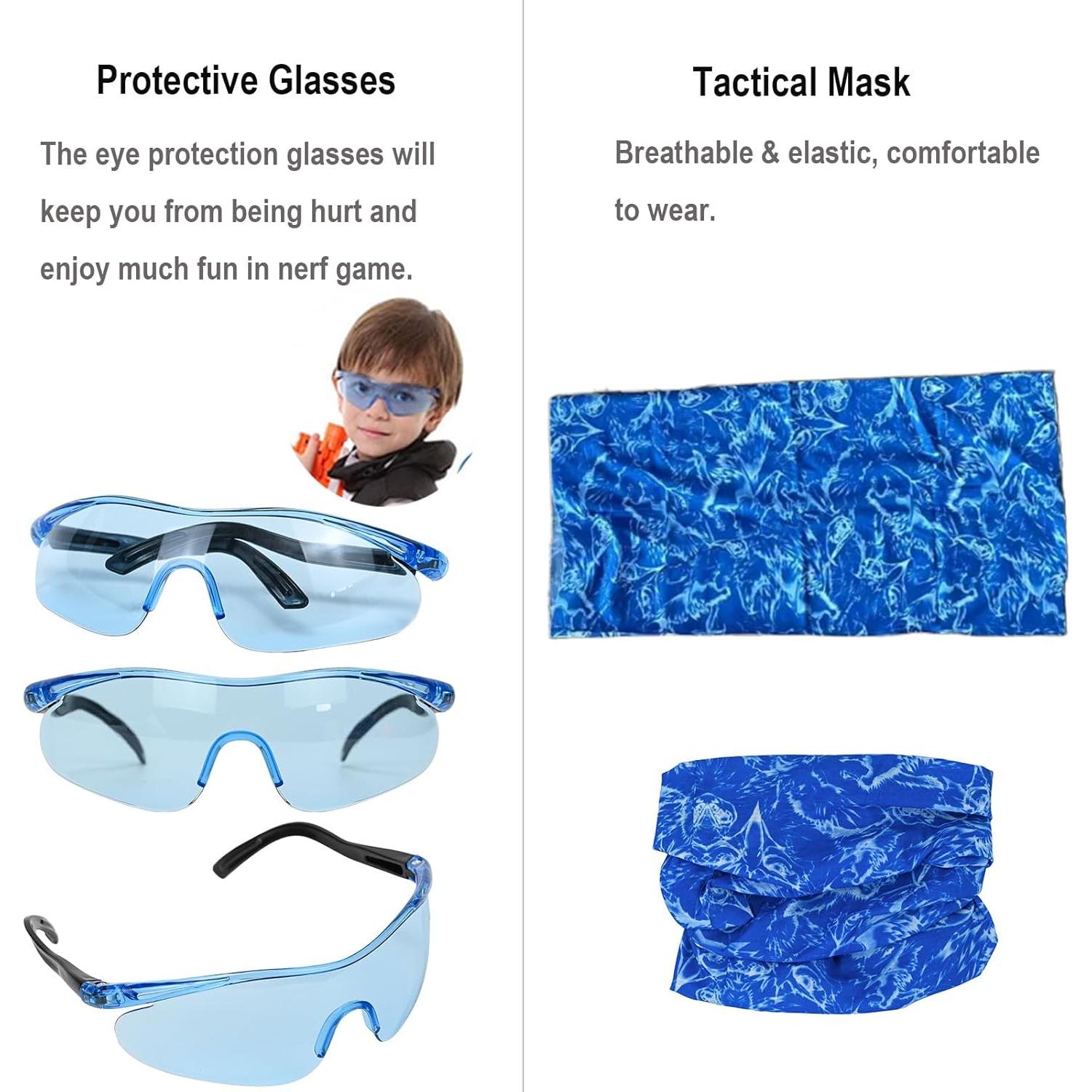 Kit Chaleco Táctico Nerf LUUFAN con Dardos y Accesorios