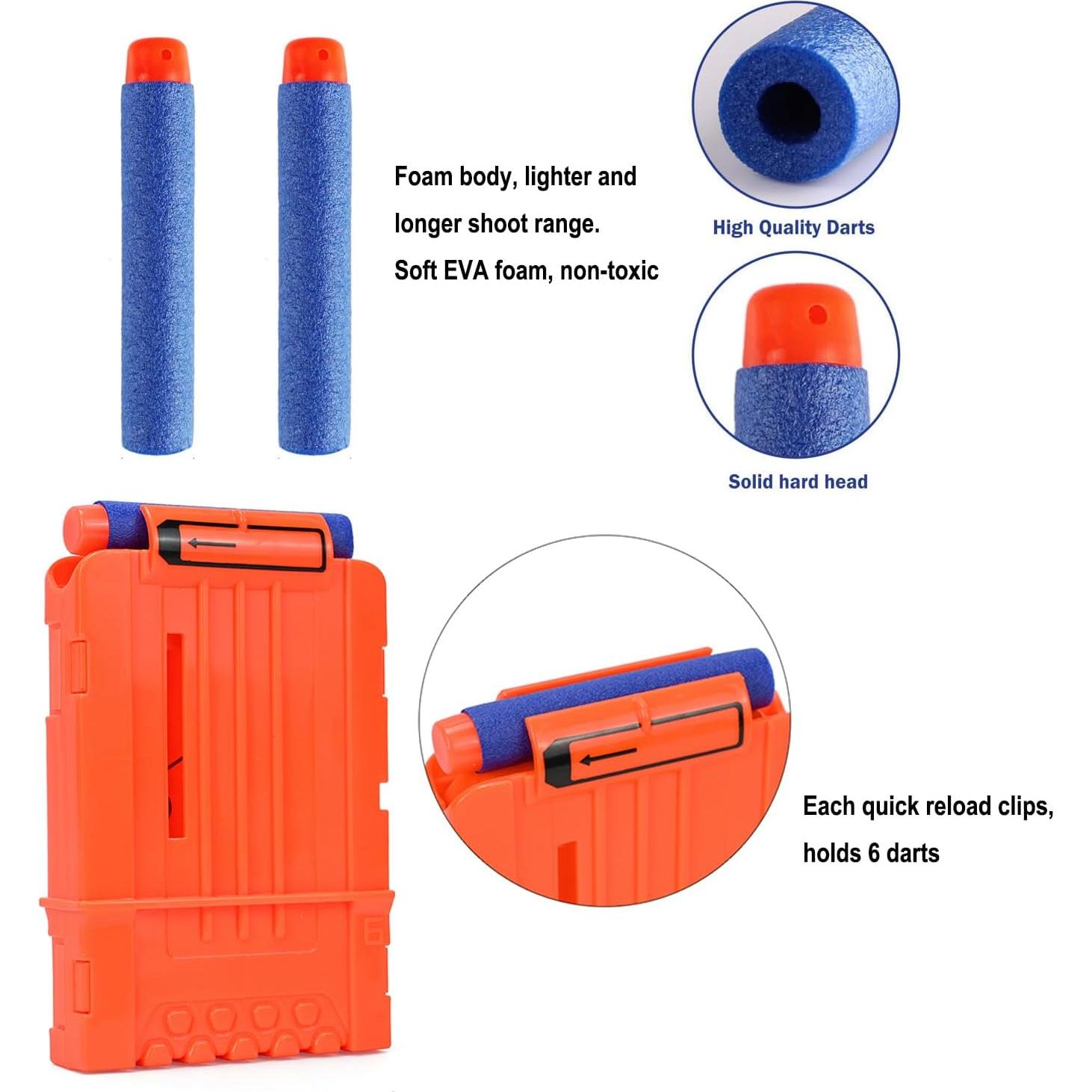 Kit Chaleco Táctico Nerf LUUFAN con Dardos y Accesorios